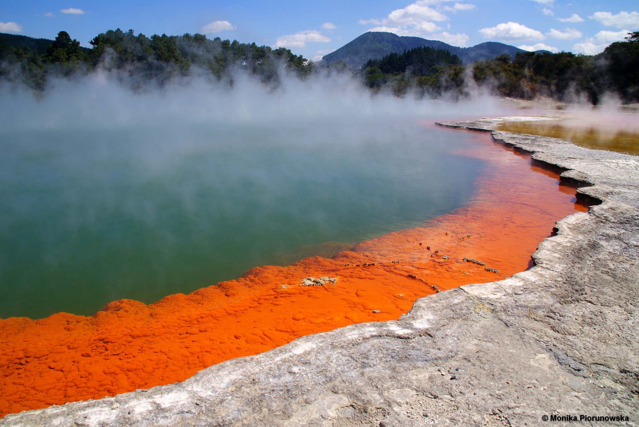 Sony Alpha DSLR-A300 sample photo. Champagne pool in waiotapu photography