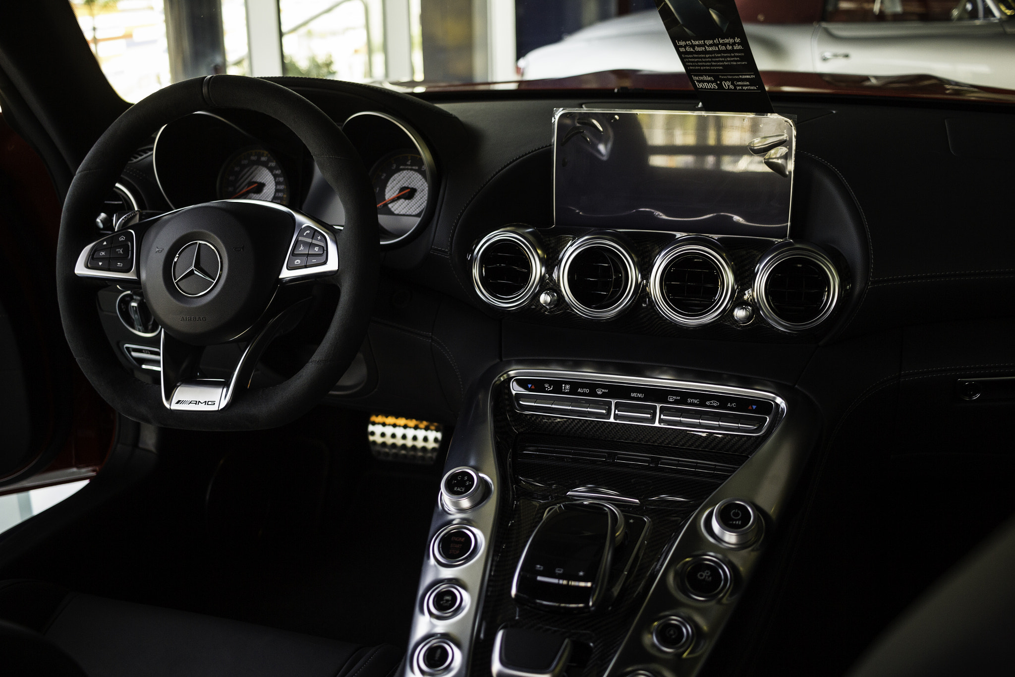 Canon EF-S 24mm F2.8 STM sample photo. Mercedes benz amg gt photography