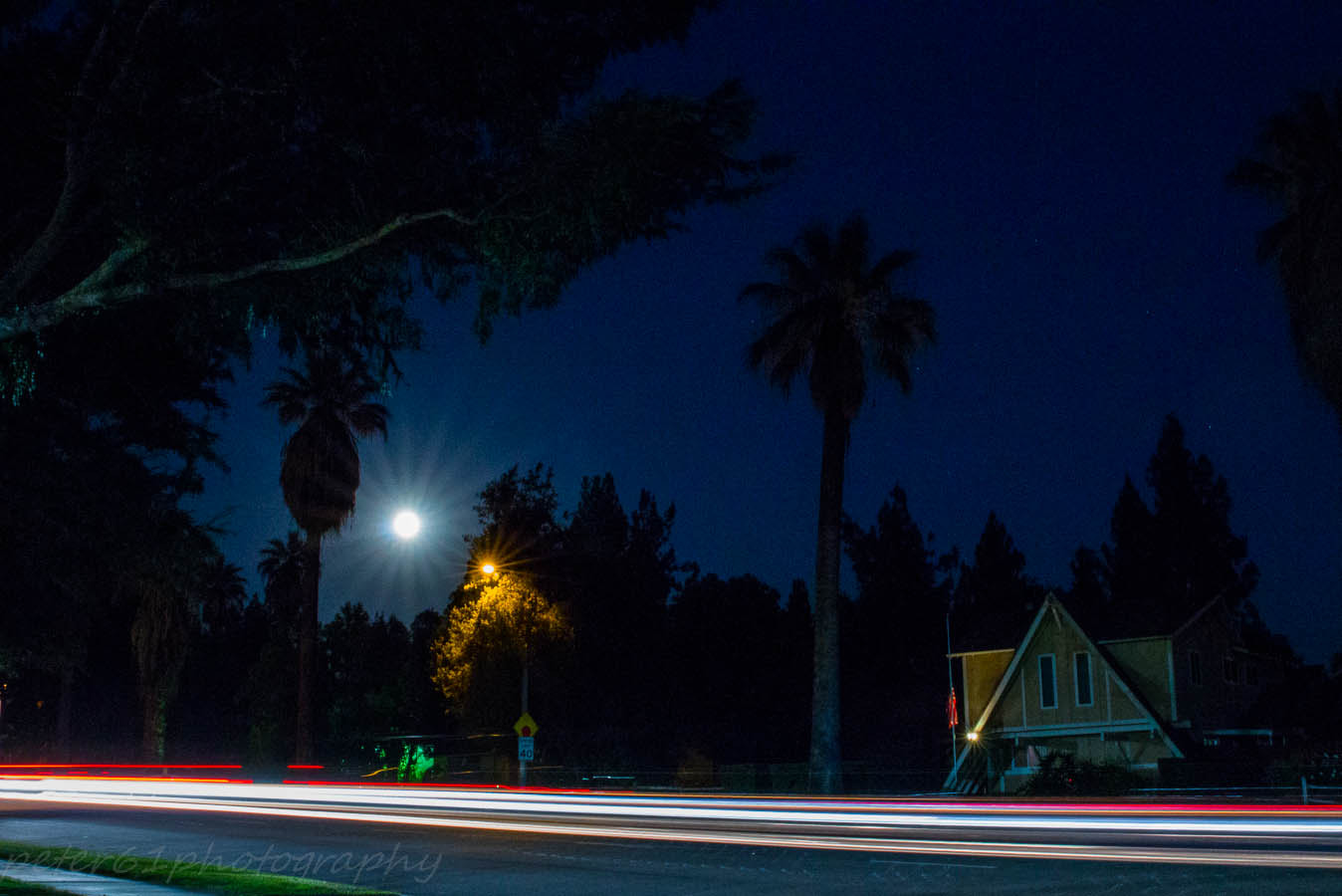 Sigma 24-70mm F2.8 EX DG Macro sample photo. July full moon photography