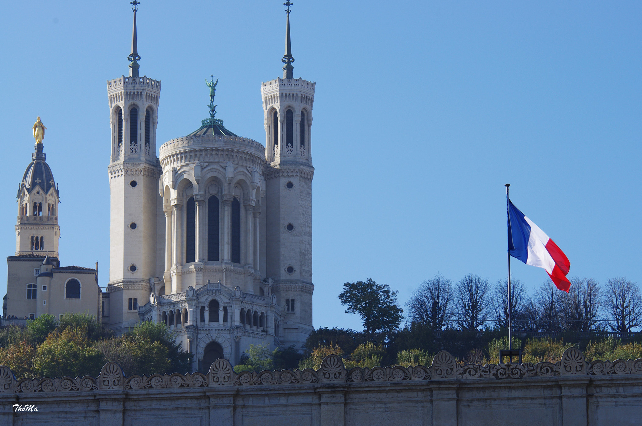 Pentax K-r sample photo. Basilique de fourvière photography