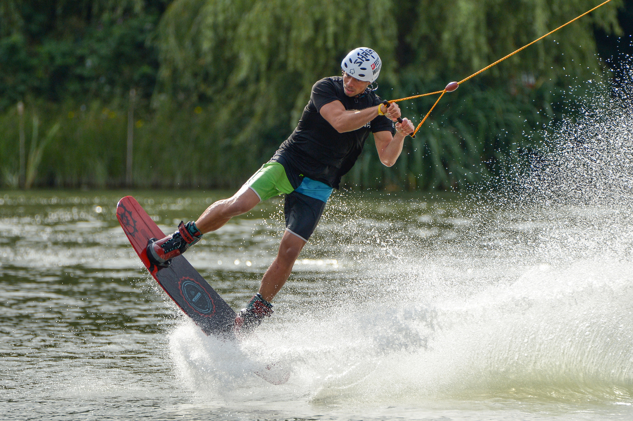 Nikon D4 sample photo. Riding the wave photography