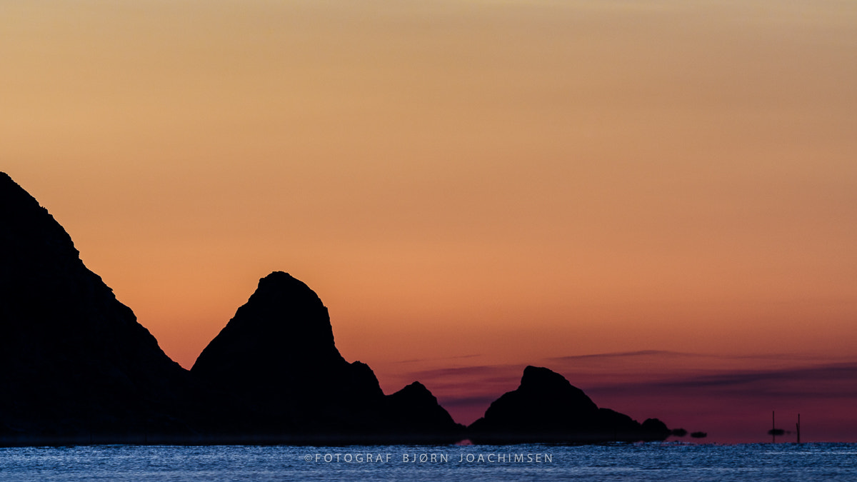 Nikon AF-S Nikkor 70-200mm F4G ED VR sample photo. Bleik, vesterålen photography