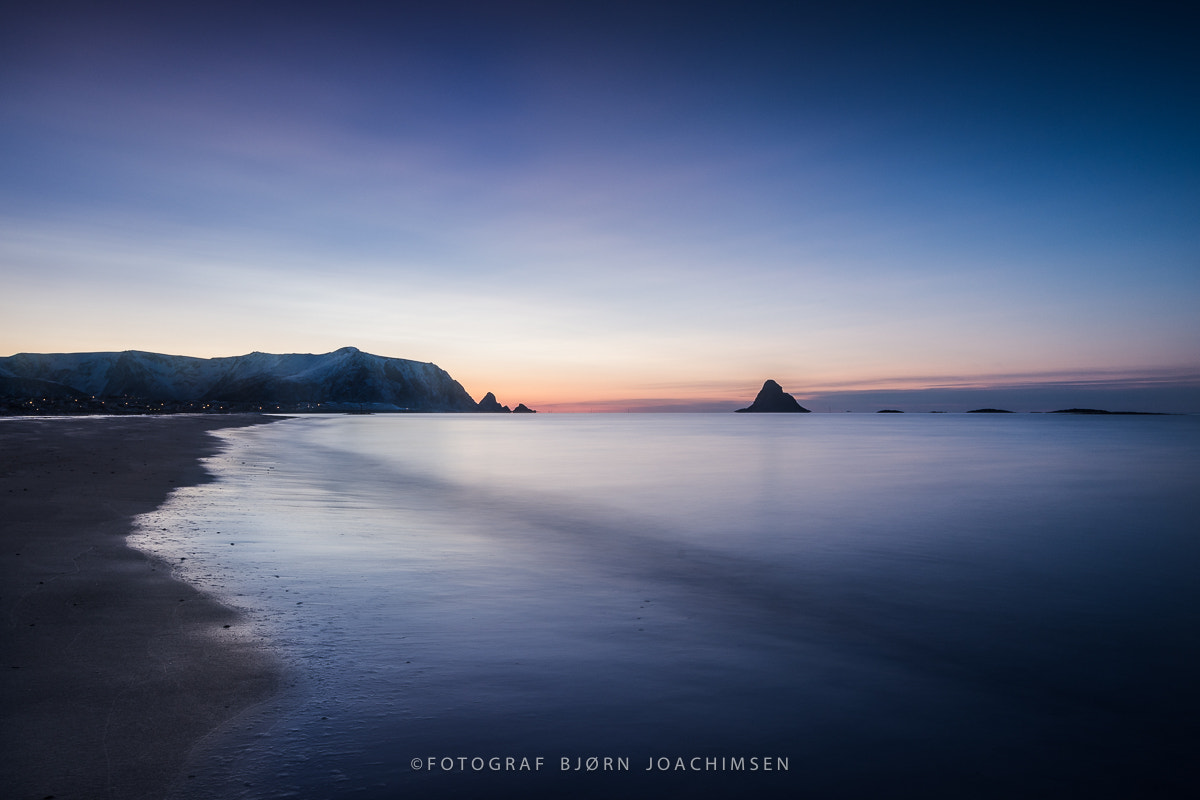 Nikon AF-S Nikkor 16-35mm F4G ED VR sample photo. Bleik, vesterålen photography