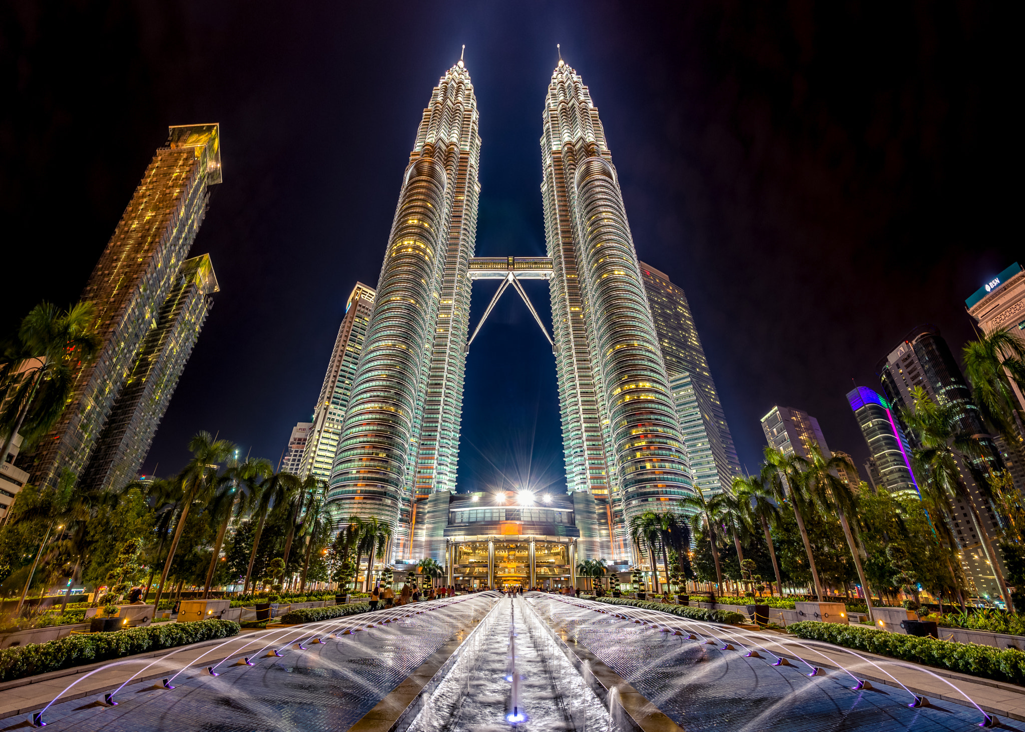 Nikon D610 sample photo. Petronas towers, kuala lumpur photography
