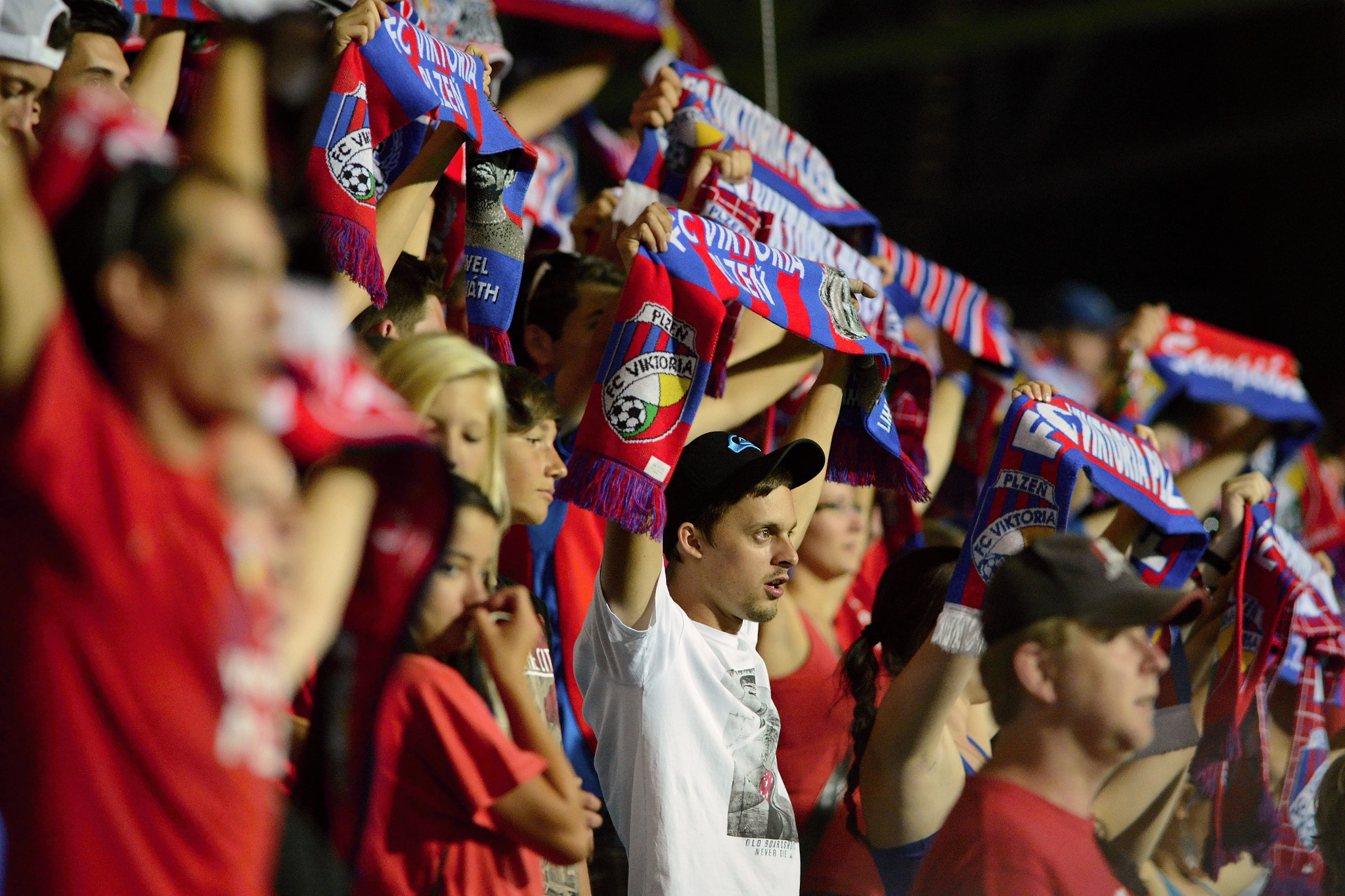 Nikon D600 + Sigma 300mm F2.8 APO EX DG HSM sample photo. Viktoria plzen fans photography