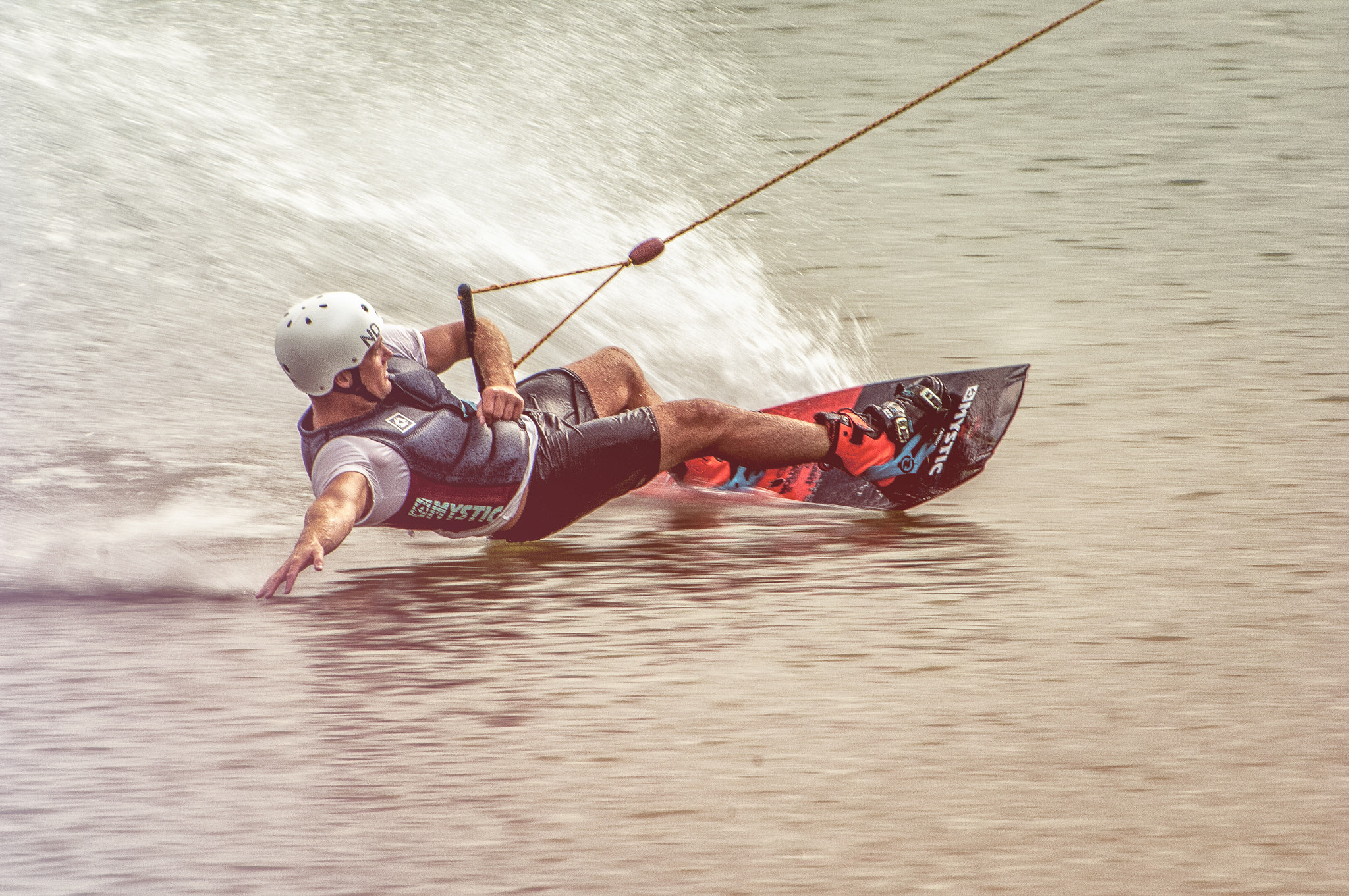 Nikon D2X sample photo. Nick davies competes in national wake comp. he came second photography