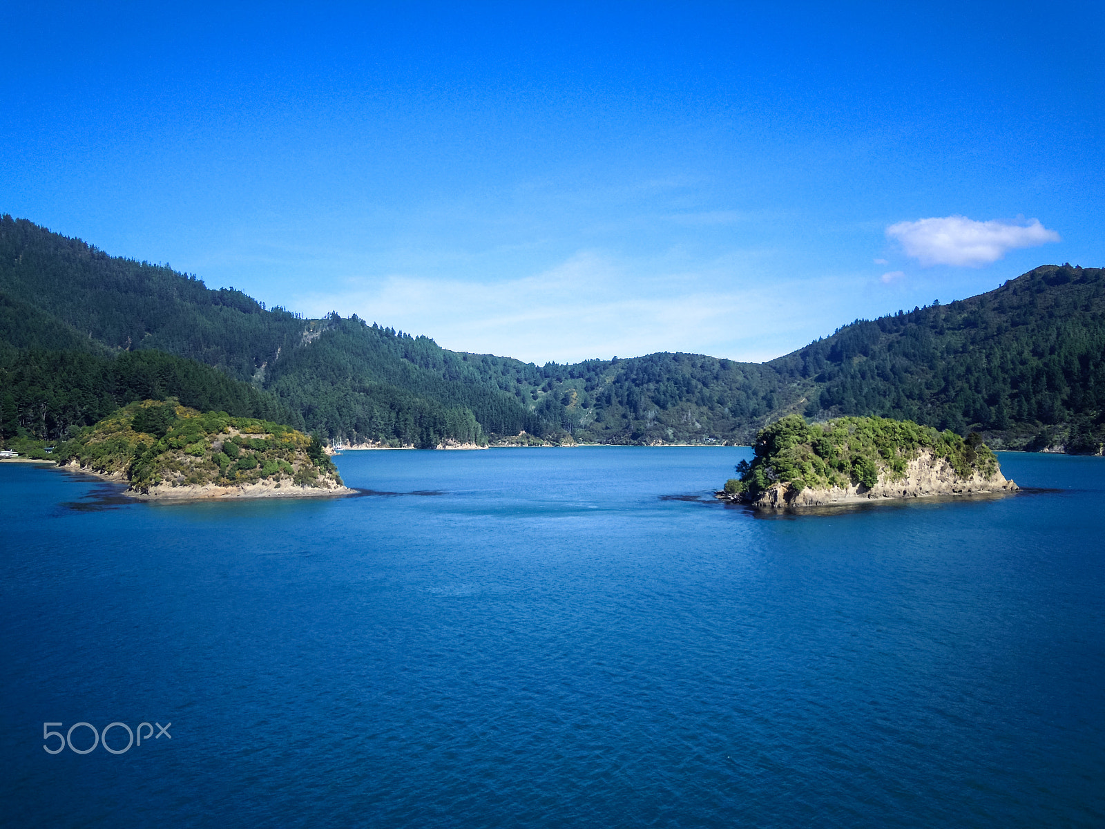 Nikon Coolpix S5100 sample photo. Cook strait, new zealand photography