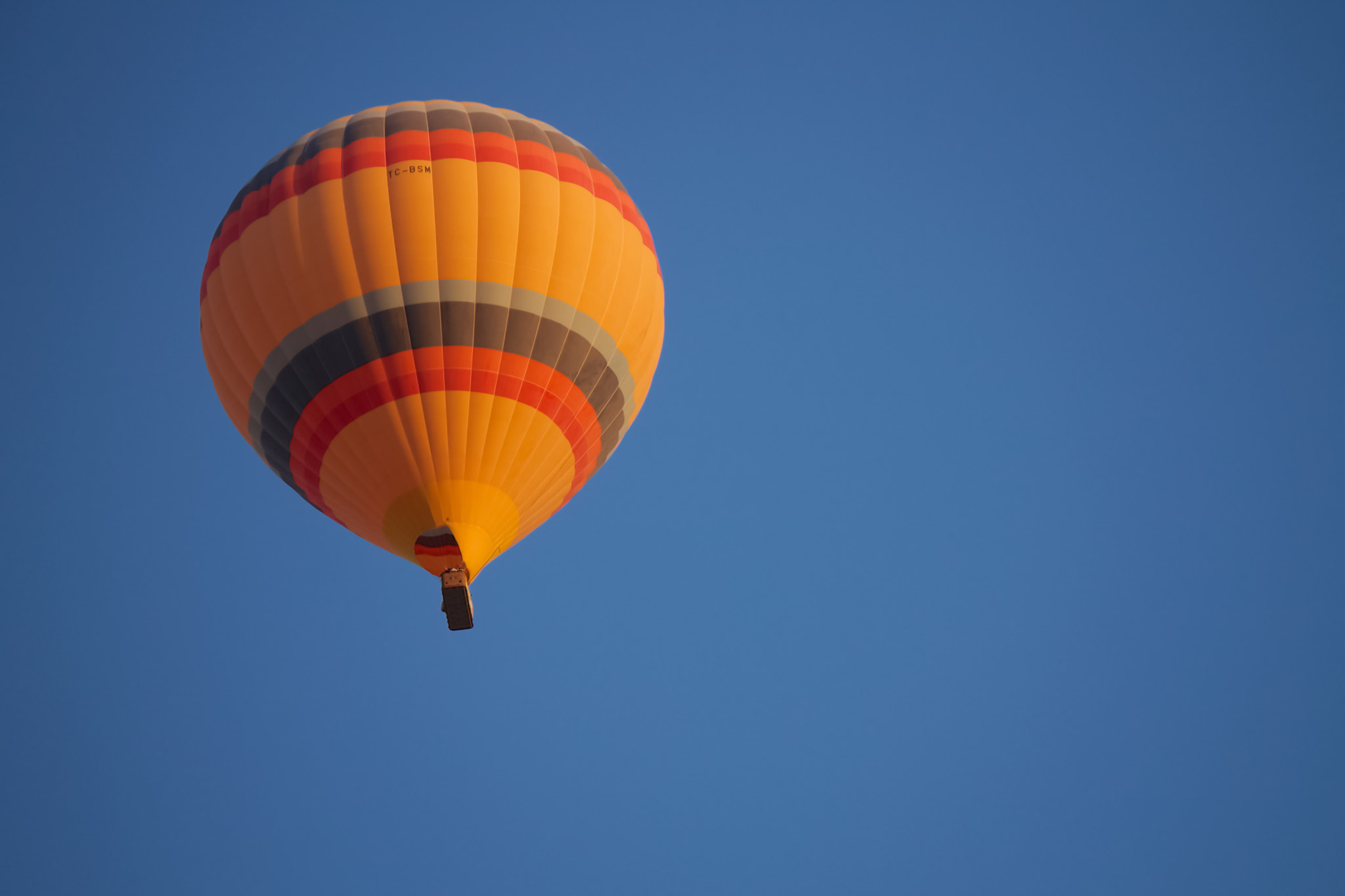 Canon EF-S 55-250mm F4-5.6 IS sample photo. Single balloon photography
