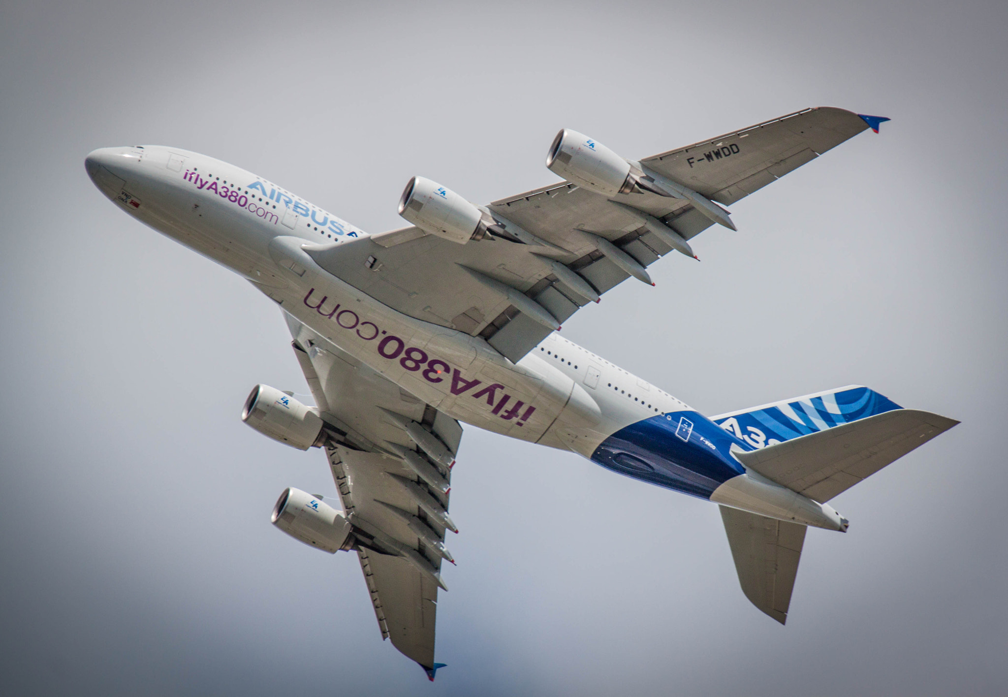 Sigma 18-250mm F3.5-6.3 DC OS HSM sample photo. Airbus a380 - photography