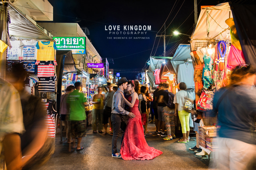Sigma 24-70mm F2.8 EX DG HSM sample photo. Hua hin night market photography