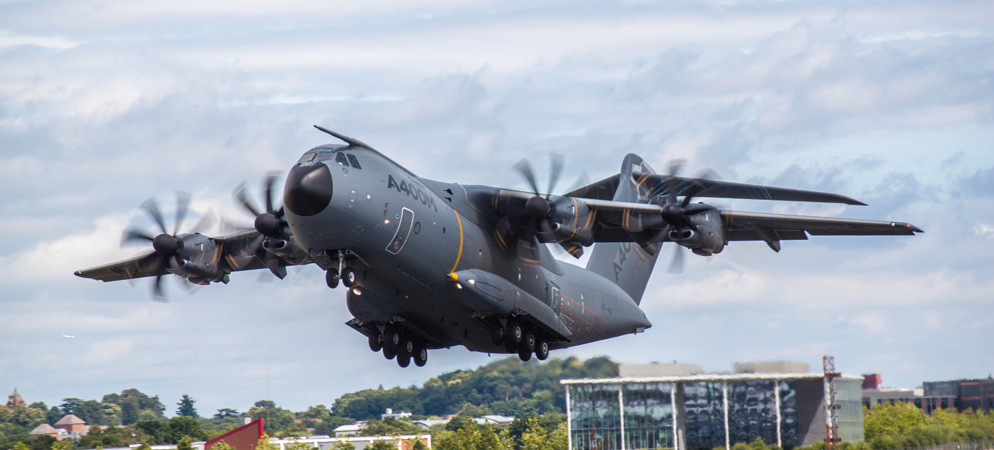 Sigma 18-250mm F3.5-6.3 DC OS HSM sample photo. Airbus a400 - photography