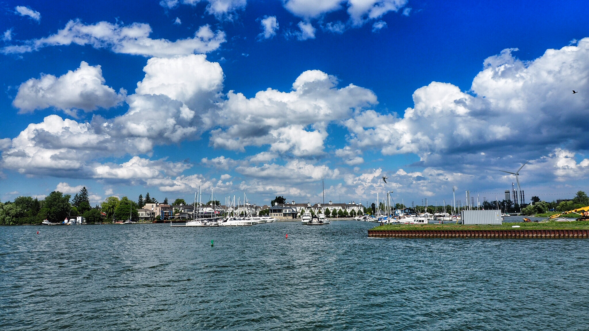 OLYMPUS M.12-50mm F3.5-6.3 sample photo. Pickering waterfront. no pollution, thanks to clim ... photography