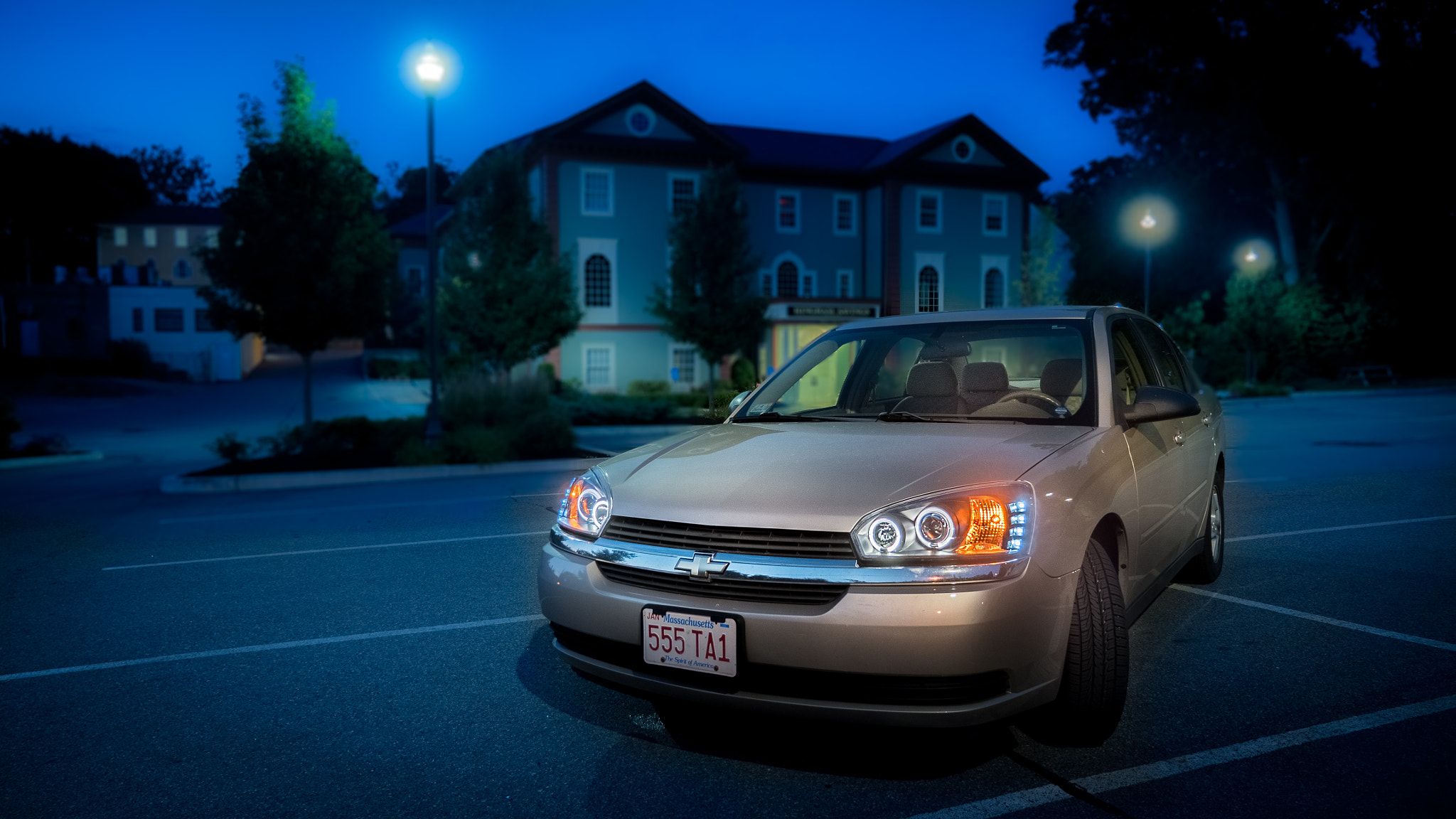 Panasonic Lumix DMC-GX7 sample photo. New euro led halo projection lights photography