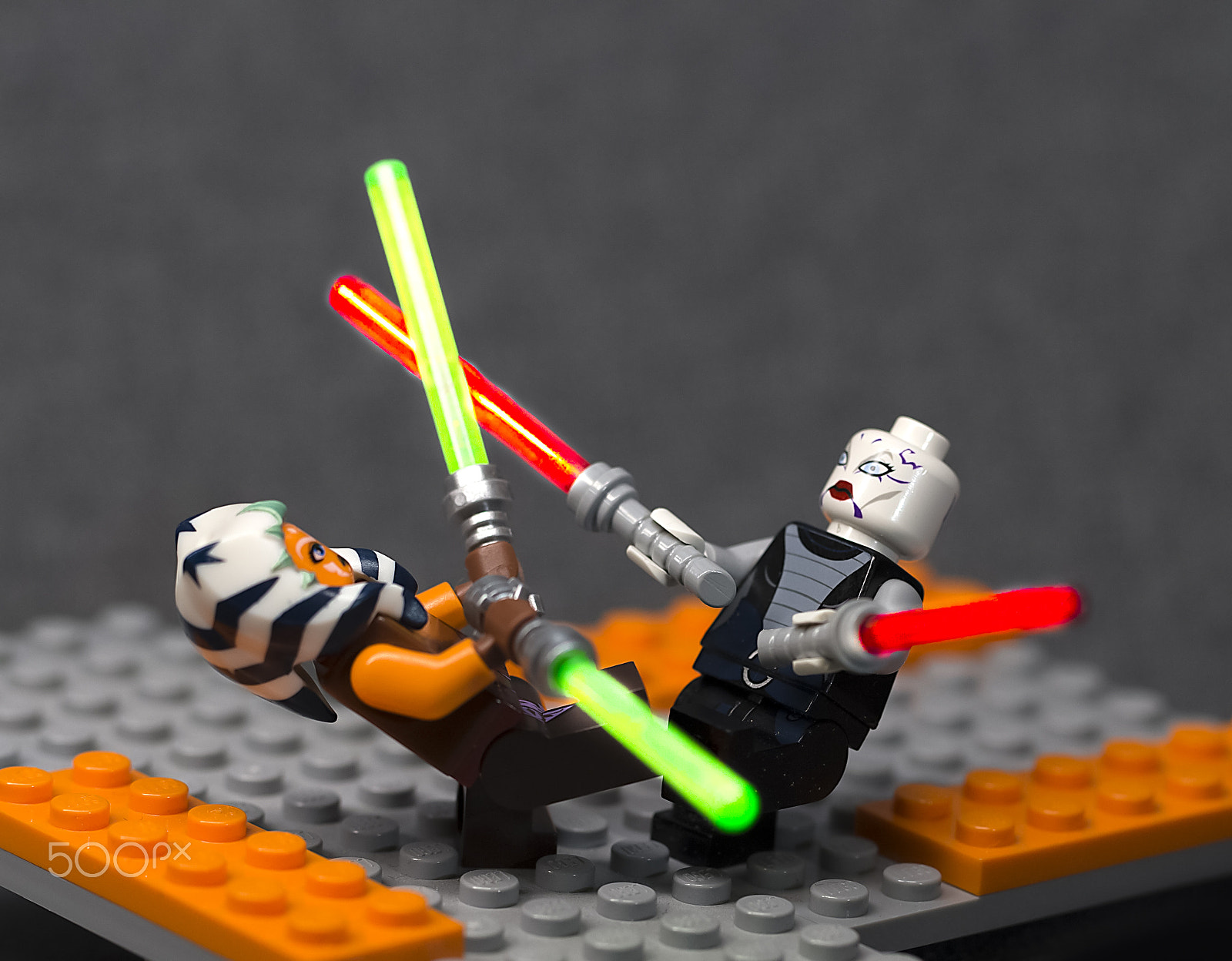 Canon EF 100mm F2.8L Macro IS USM sample photo. Ahsoka v's ventress photography