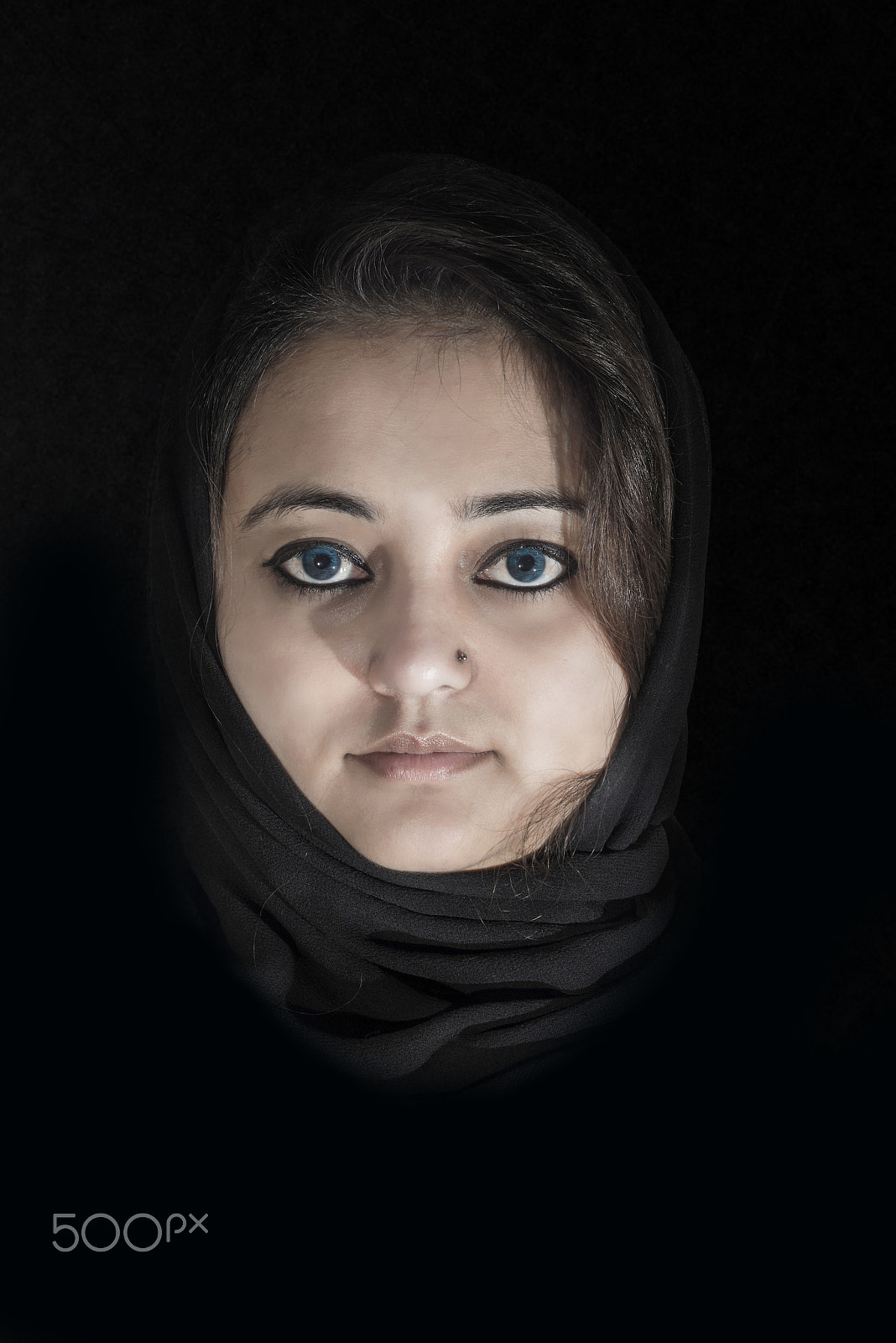 Nikon D800E + Nikon AF Nikkor 50mm F1.8D sample photo. Blue eyes photography