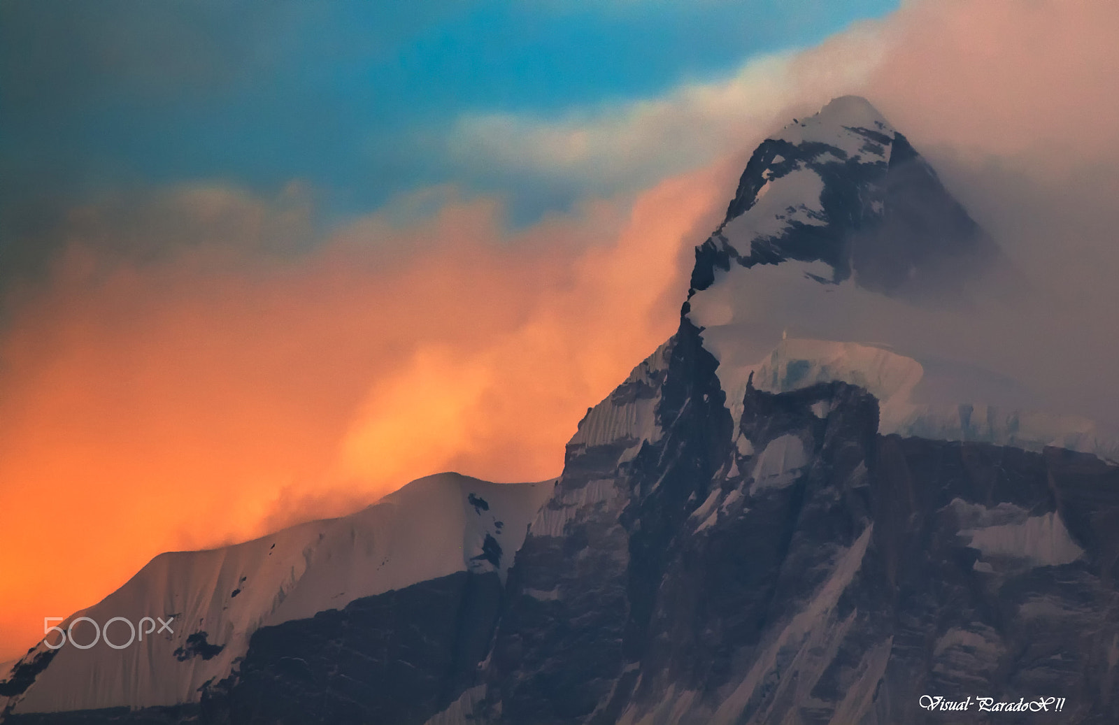 Canon EF 100-400mm F4.5-5.6L IS USM sample photo. Dusk looms over annapurna iv photography