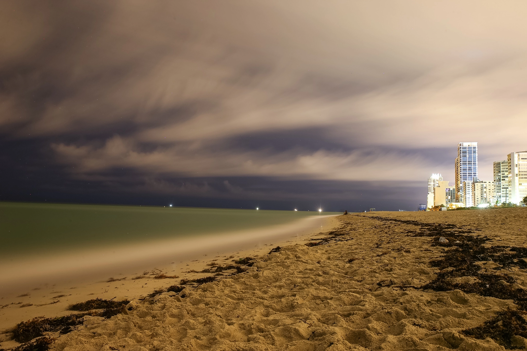 Canon EOS-1D X + Canon 24-70mm sample photo. 7 minute long exposure in haulover beach, florida. photography