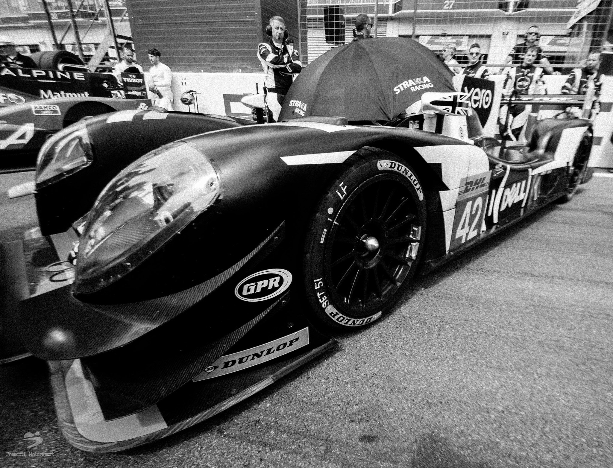 Canon EOS 30D sample photo. Strakka racing at nurburgring photography