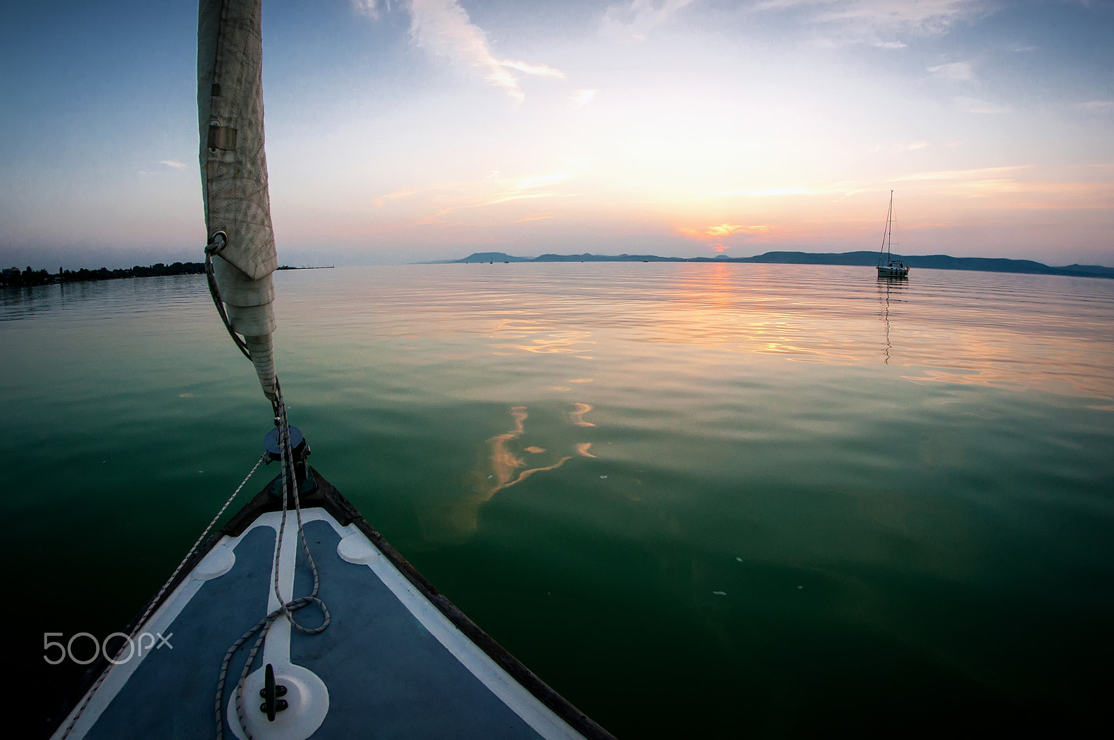 Nikon D5000 + Samyang 8mm F3.5 Aspherical IF MC Fisheye sample photo. Sailing photography