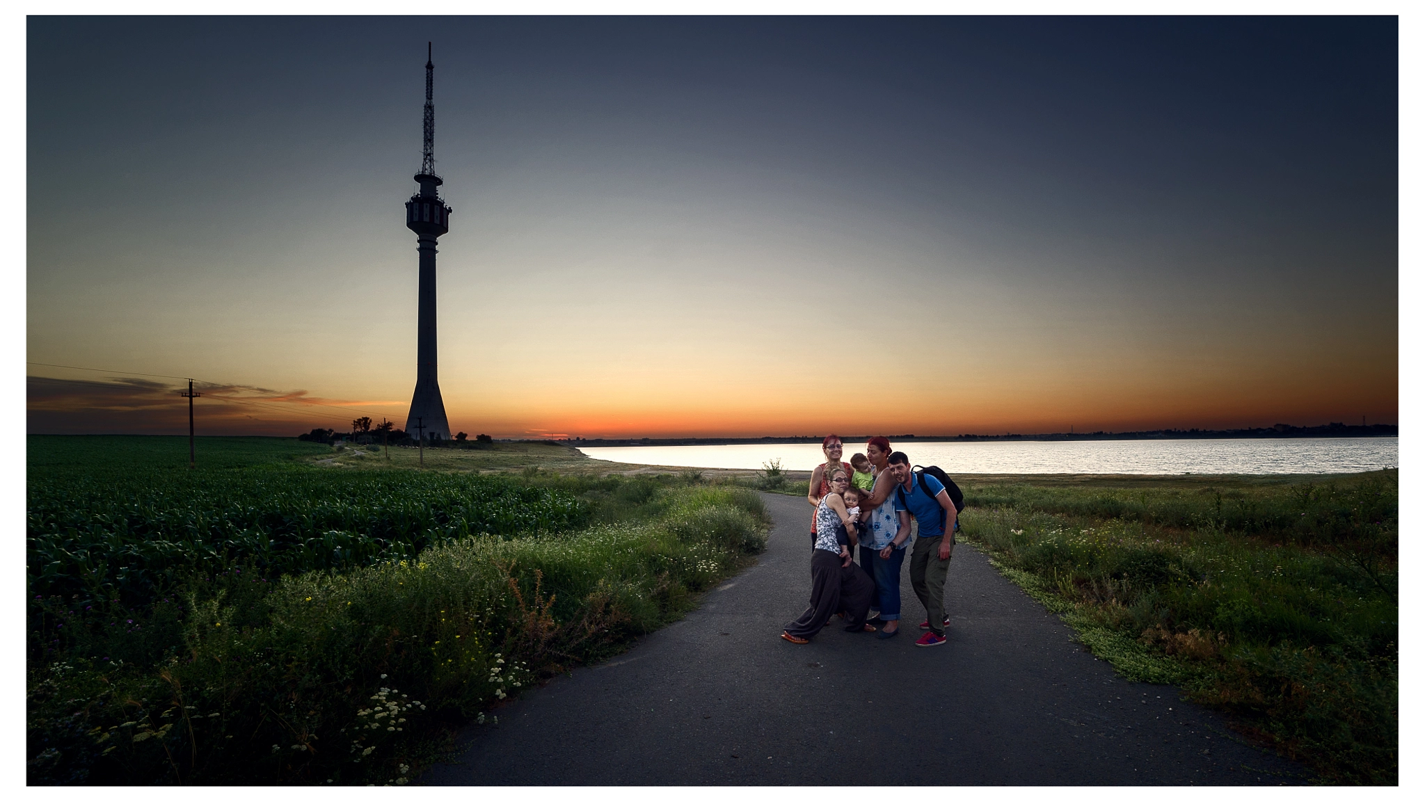 Nikon D3S sample photo. Sunset in techirghiol photography