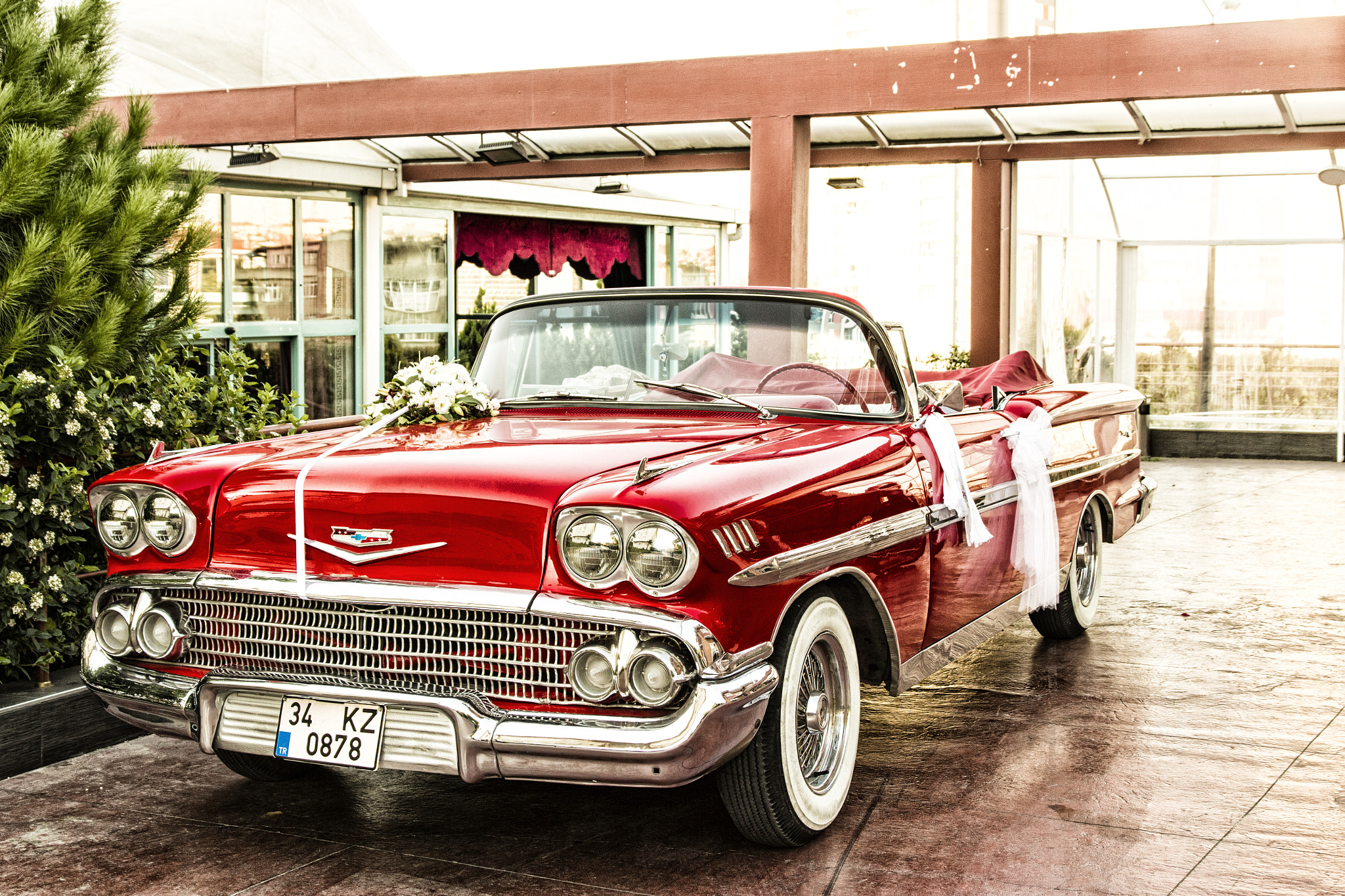 Sigma 17-70mm F2.8-4 DC Macro OS HSM sample photo. Chevy impala '58 photography