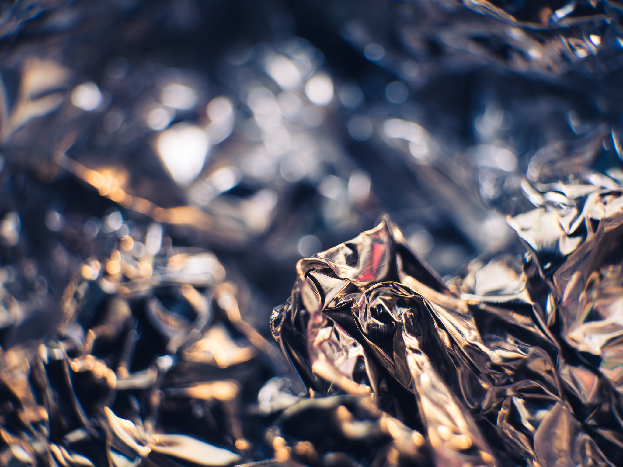 OLYMPUS M.12-50mm F3.5-6.3 sample photo. Aluminium foil photography