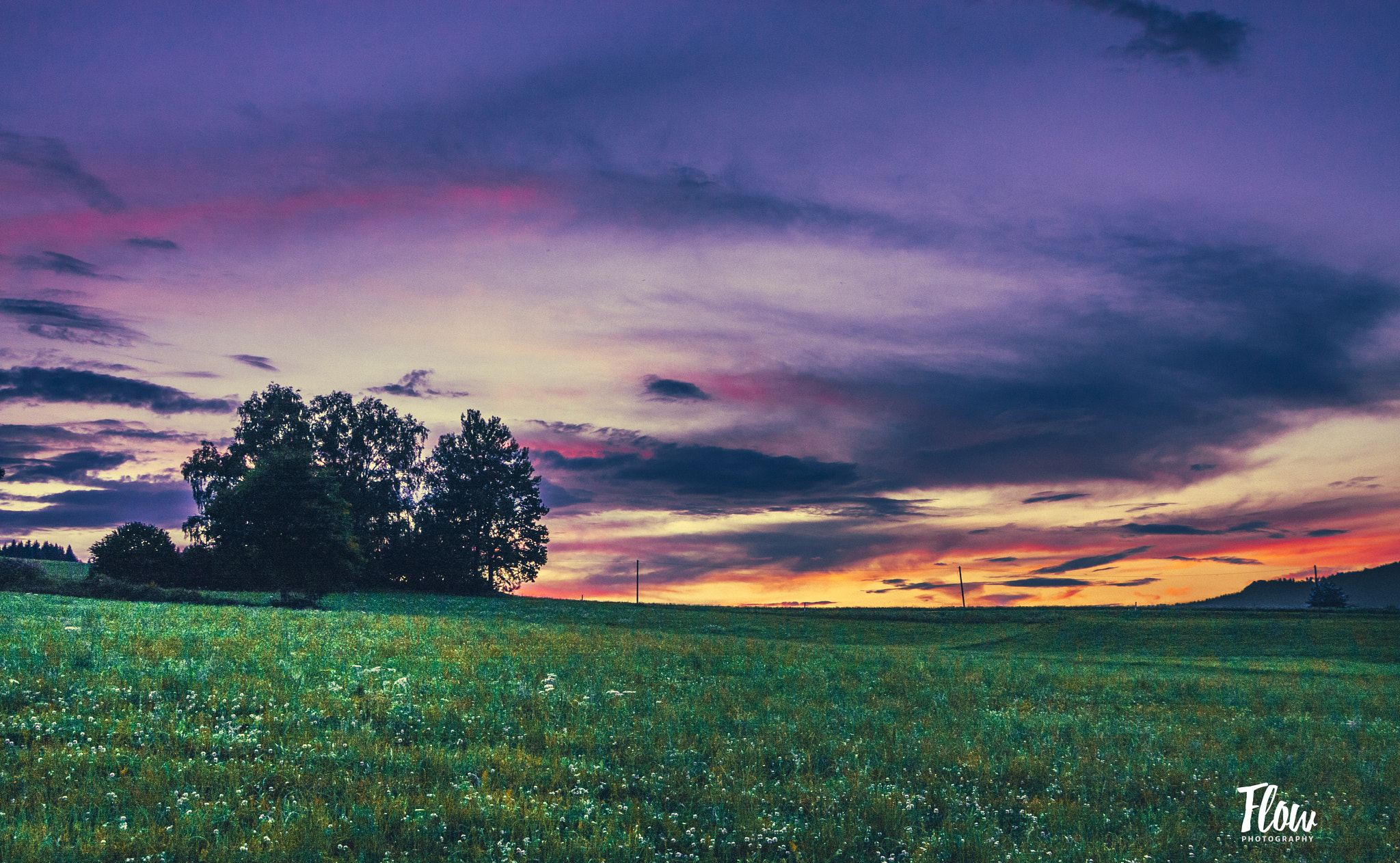 Canon EOS 40D sample photo. A bavarian sunset i photography