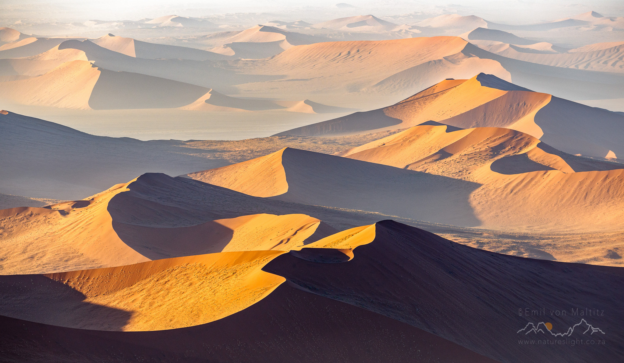 Nikon D3X + AF-S Zoom-Nikkor 80-200mm f/2.8D IF-ED sample photo. Namib desert from the air photography