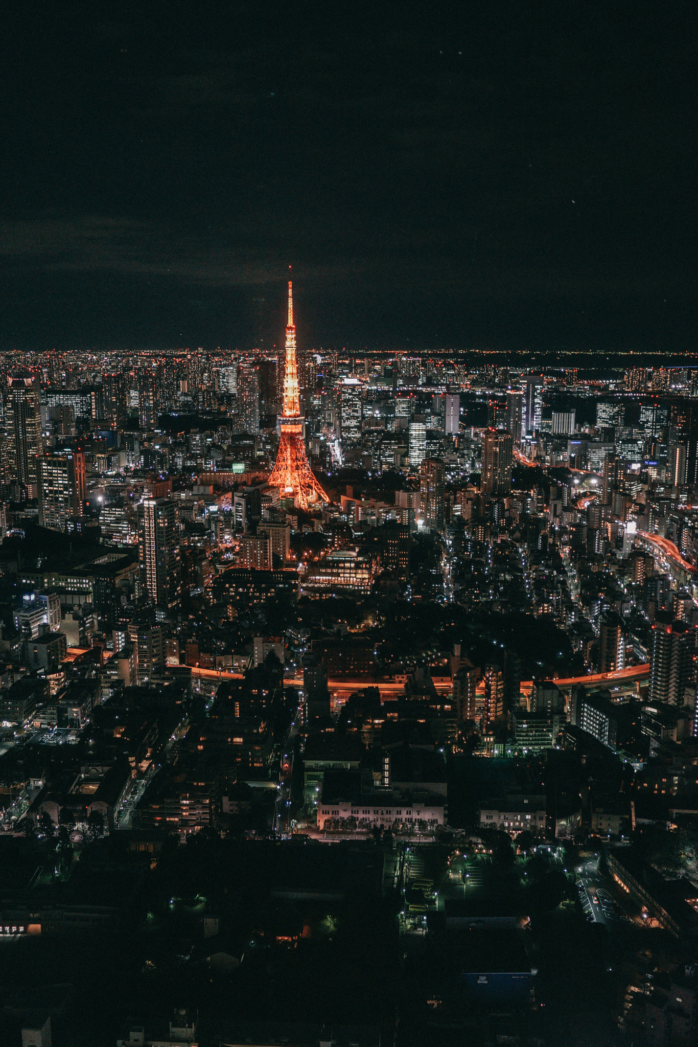 Sony a7 + Sony Distagon T* FE 35mm F1.4 ZA sample photo. Tokyo tower photography