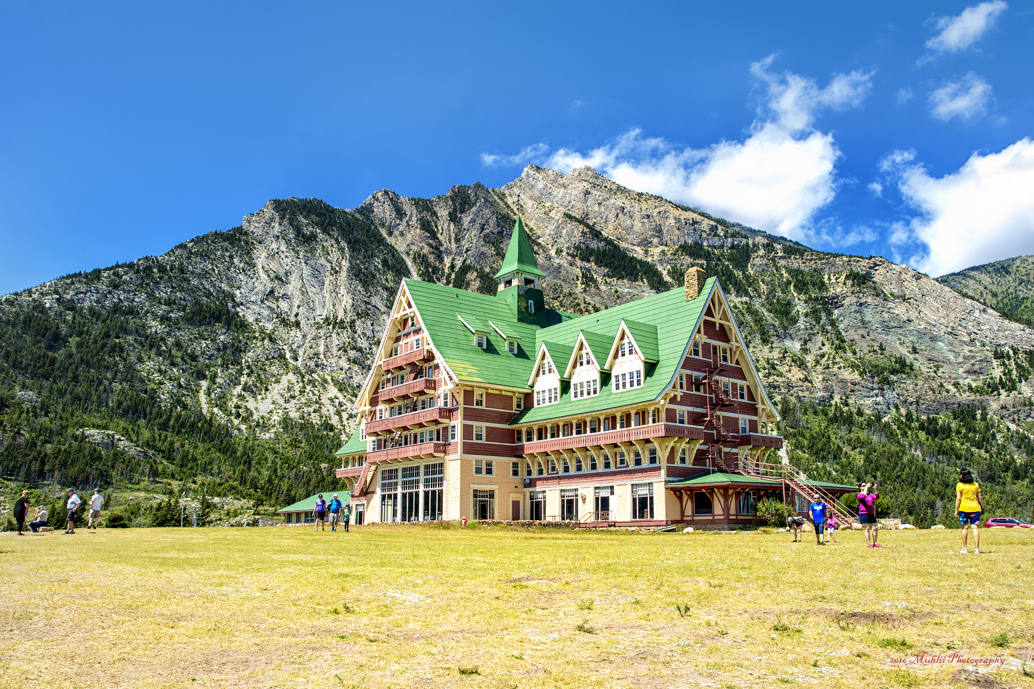 Nikon D5 + Nikon AF-S Nikkor 24mm F1.4G ED sample photo. Prince of wales hotel, waterton lakes national park photography