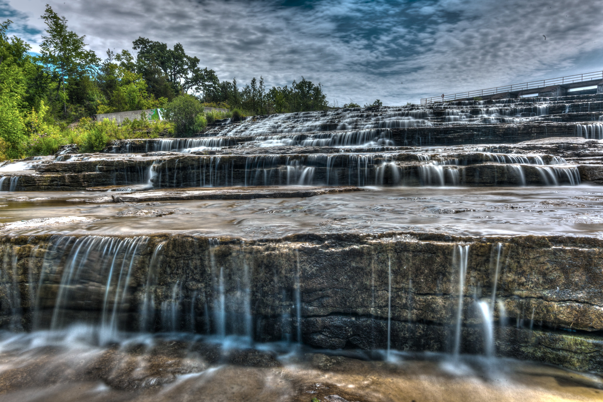 Tokina AT-X 11-20mm F2.8 PRO DX sample photo. Cascading water photography