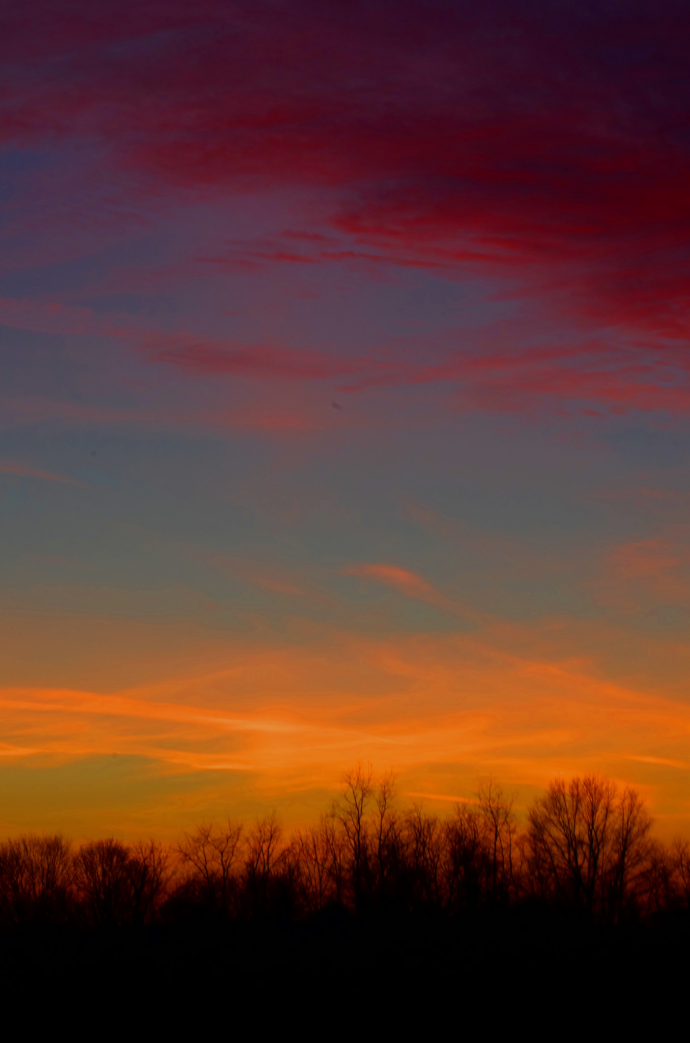 Pentax K-5 sample photo. November sky photography