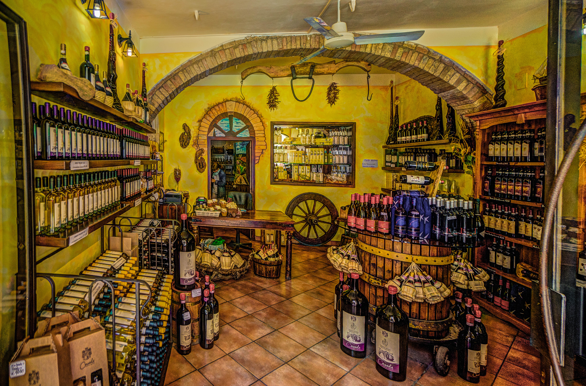 Sony a7R + Sony E 10-18mm F4 OSS sample photo. The wine shop photography