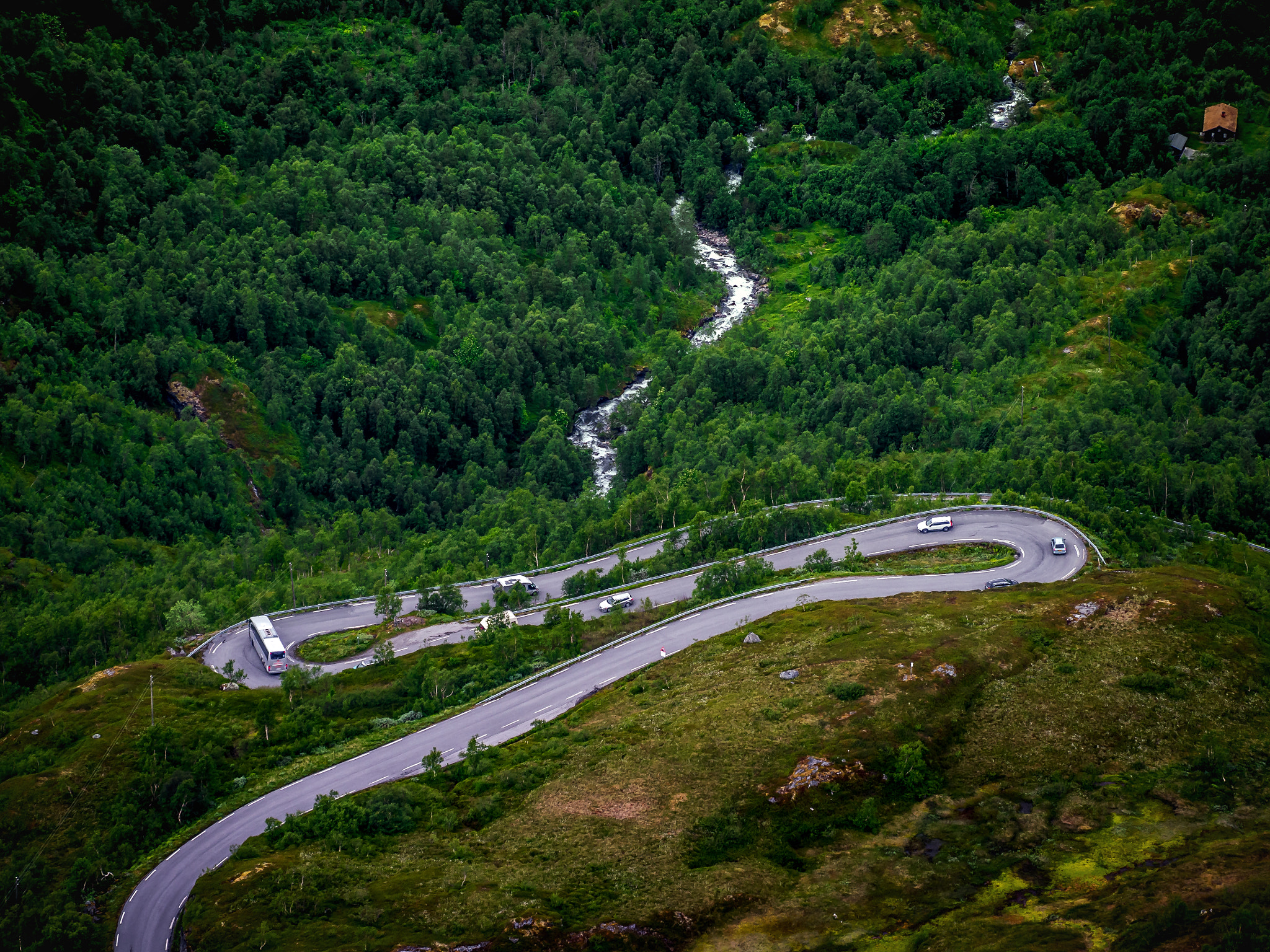 Olympus PEN E-P5 sample photo. Mountain road - 2 photography