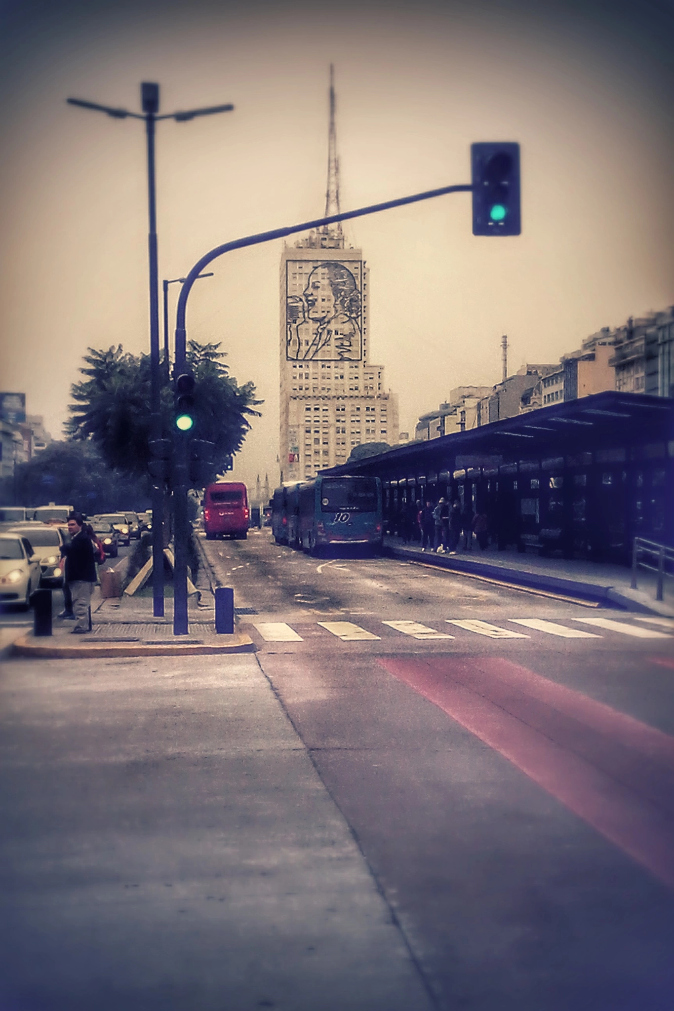 Motorola RAZR D1 sample photo. Avenida nueve de julio photography