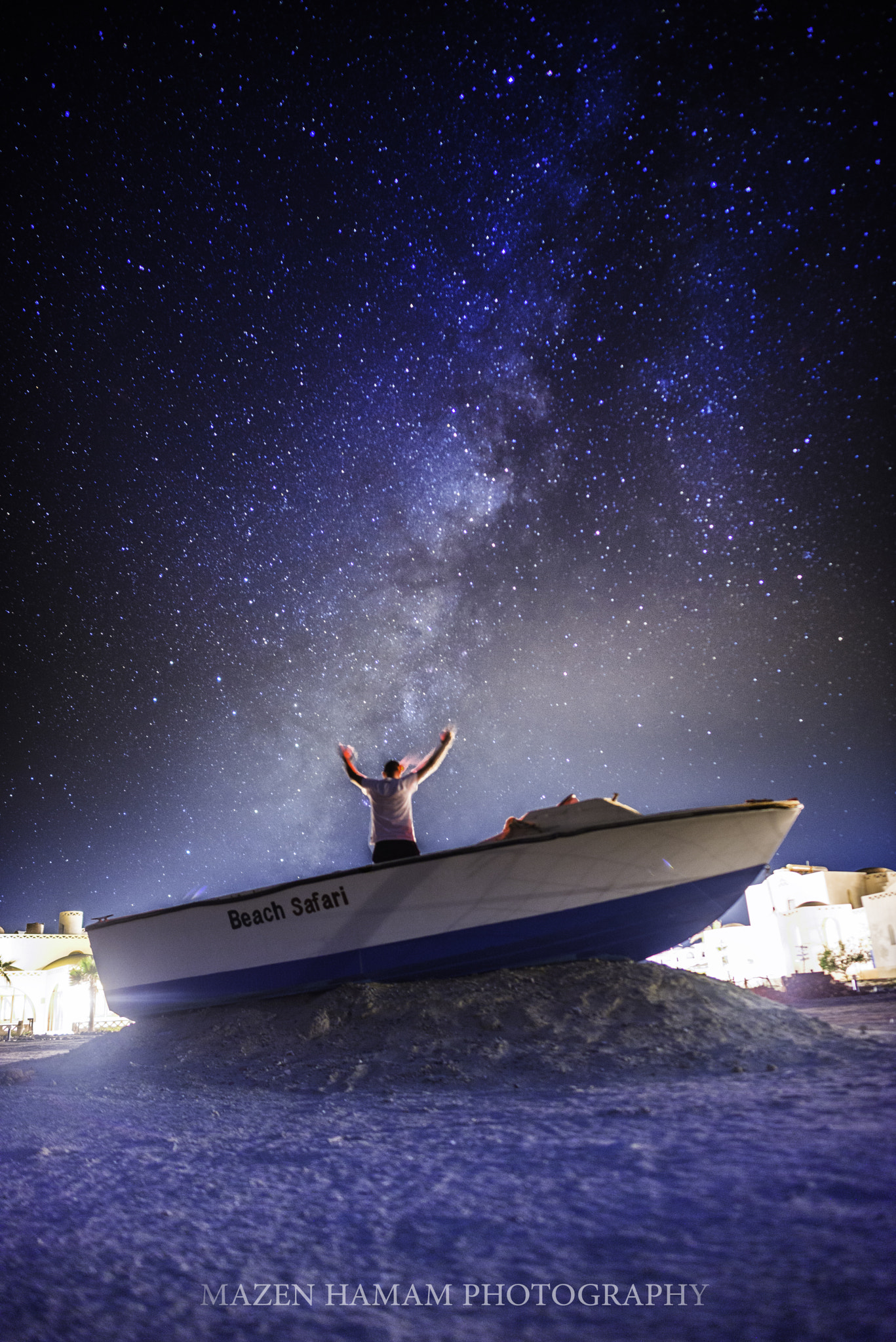 Samyang 12mm F2.8 ED AS NCS Fisheye sample photo. Boat to the univers photography