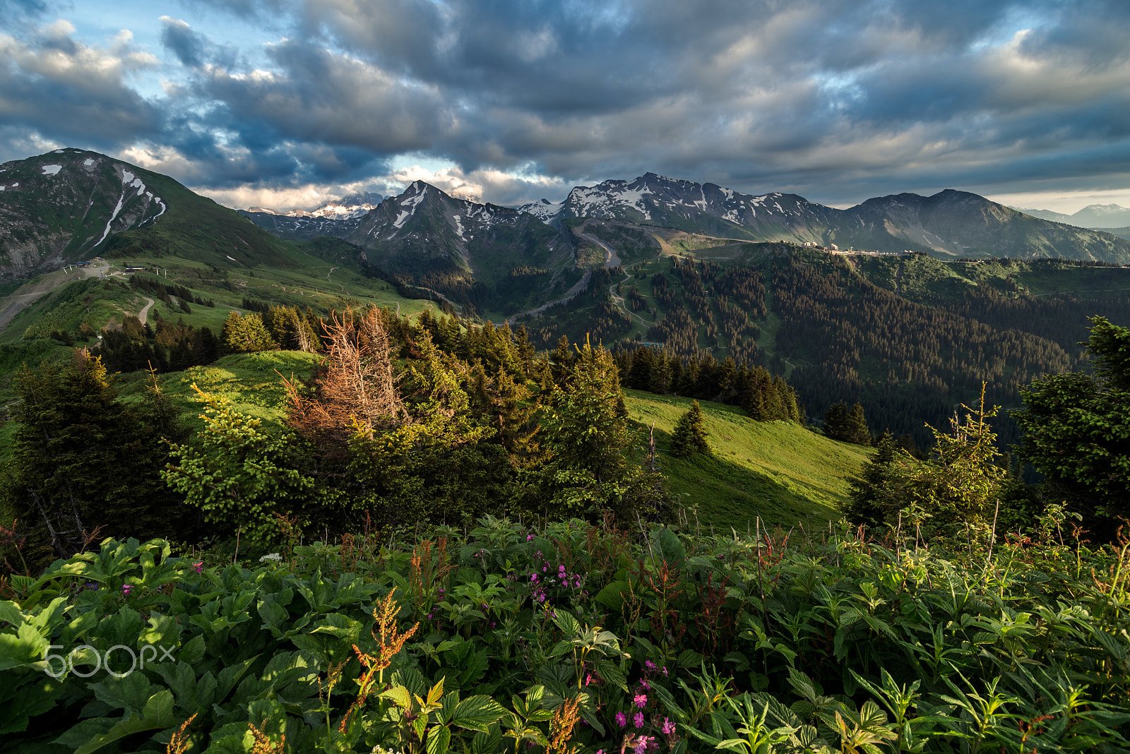 Nikon D600 sample photo. Les portes du soleil photography