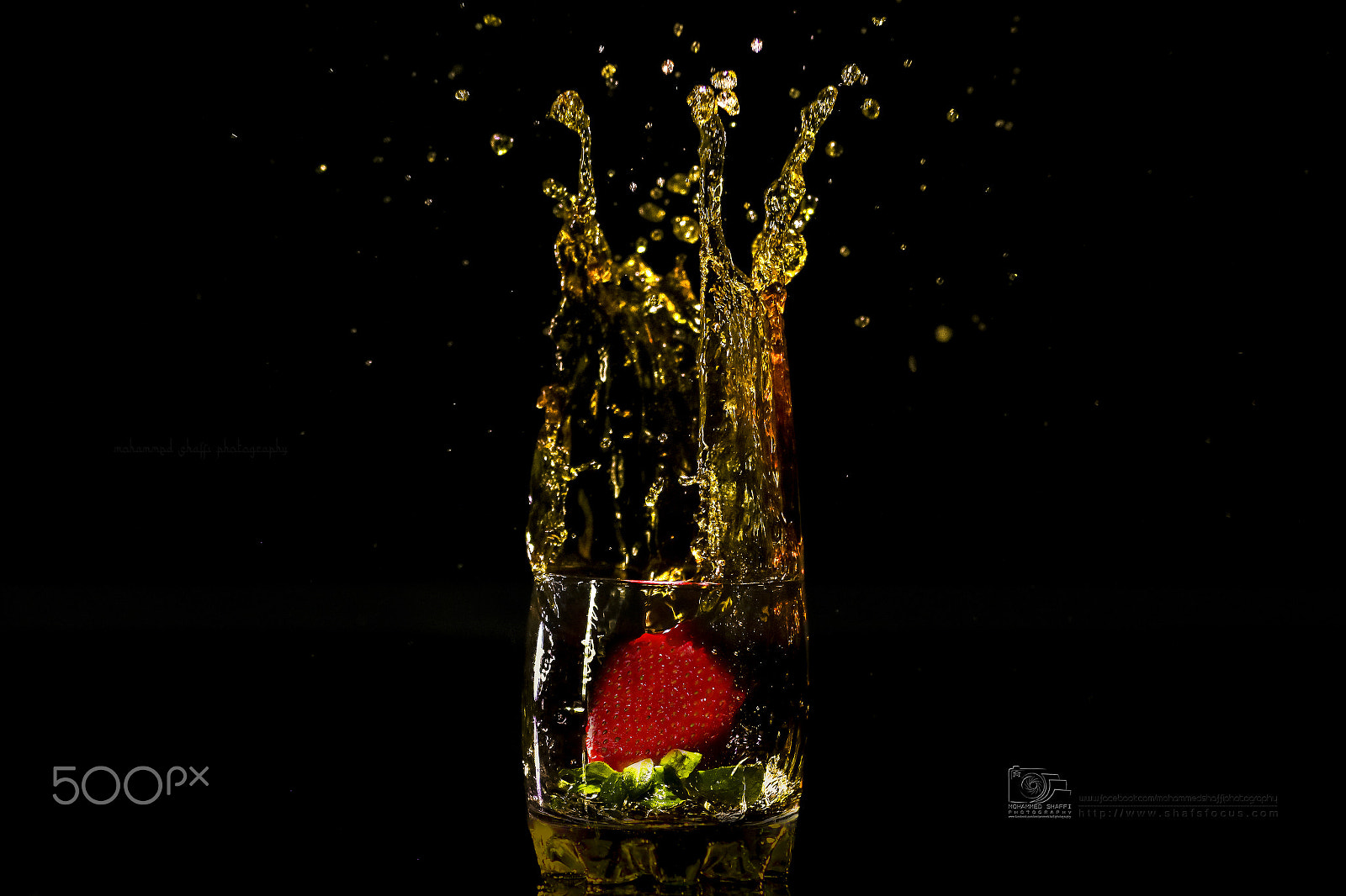 Sigma APO Macro 150mm f/2.8 EX DG HSM sample photo. Fruit splash photography
