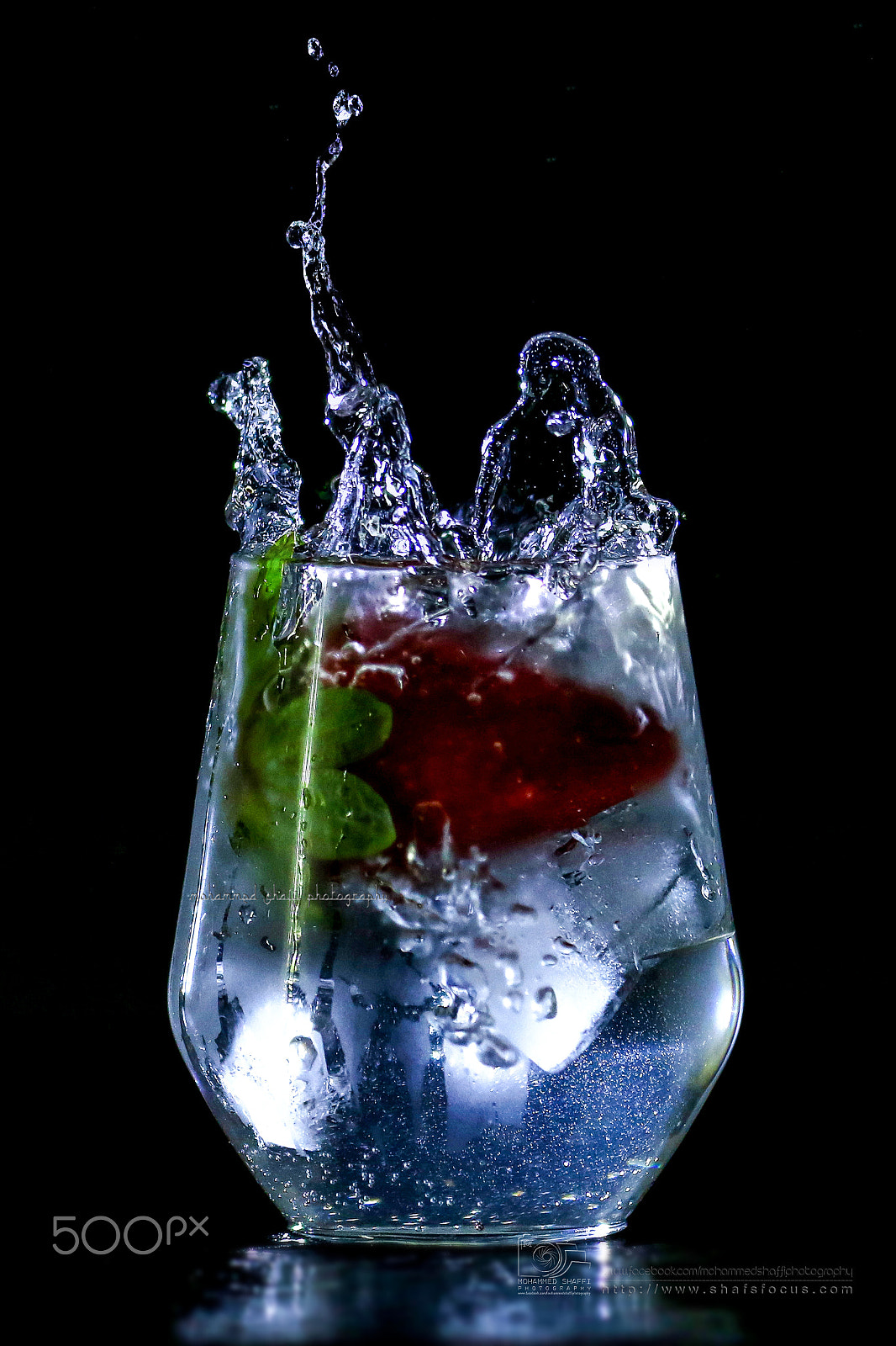 Sigma APO Macro 150mm f/2.8 EX DG HSM sample photo. Fruit splash photography