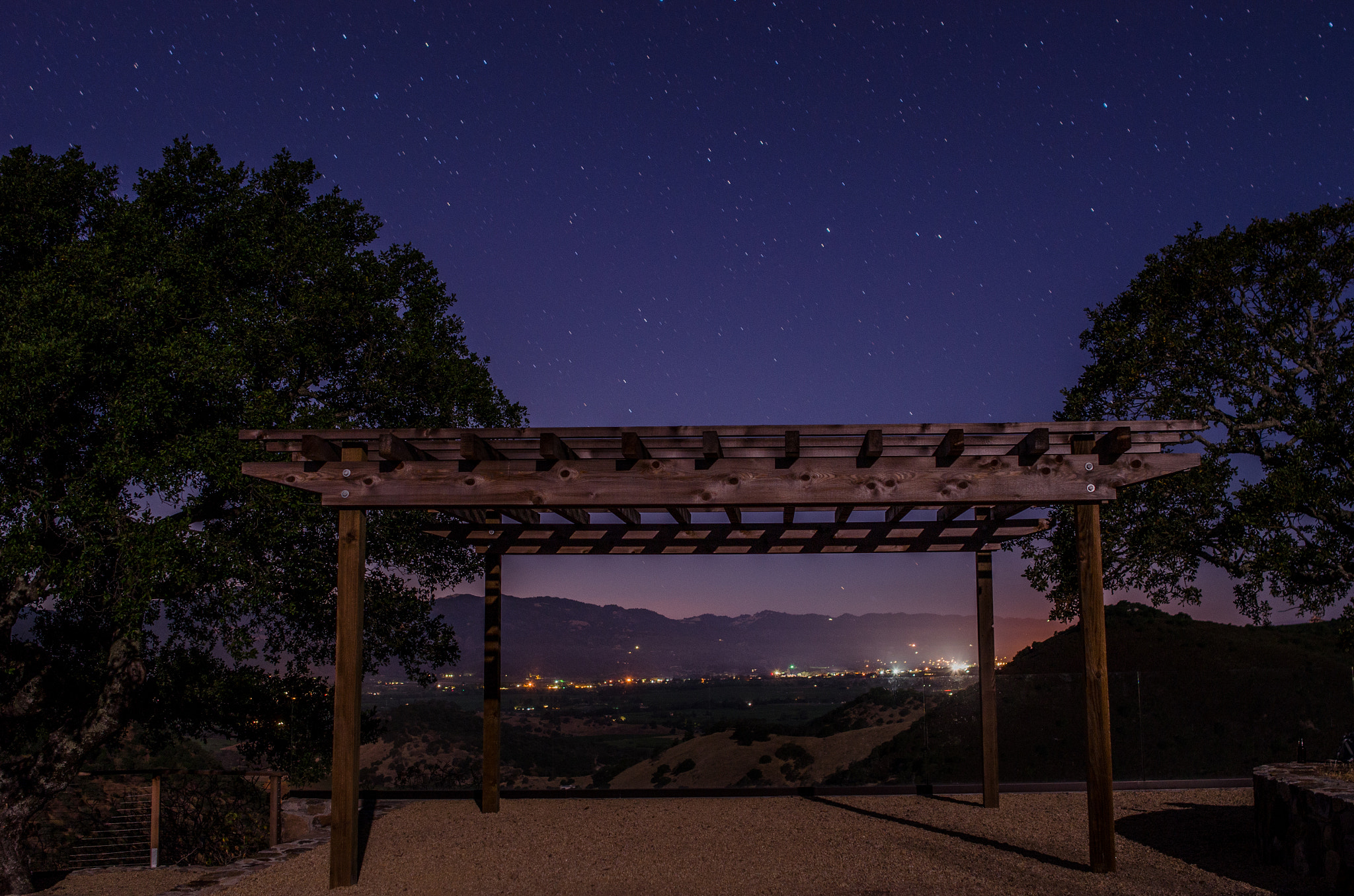 Nikon D5100 + Samyang 12mm F2.8 ED AS NCS Fisheye sample photo. Overlook of napa valley photography