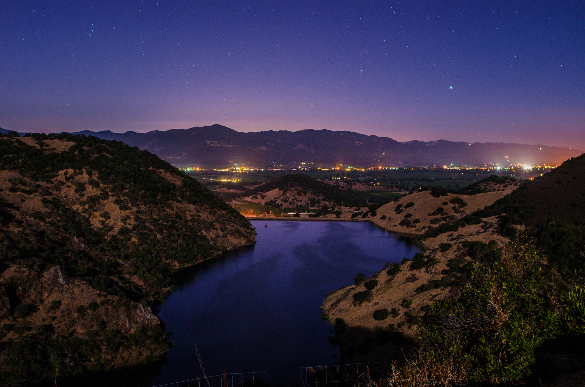 Nikon D5100 + Samyang 12mm F2.8 ED AS NCS Fisheye sample photo. Lake rector in the napa valley photography