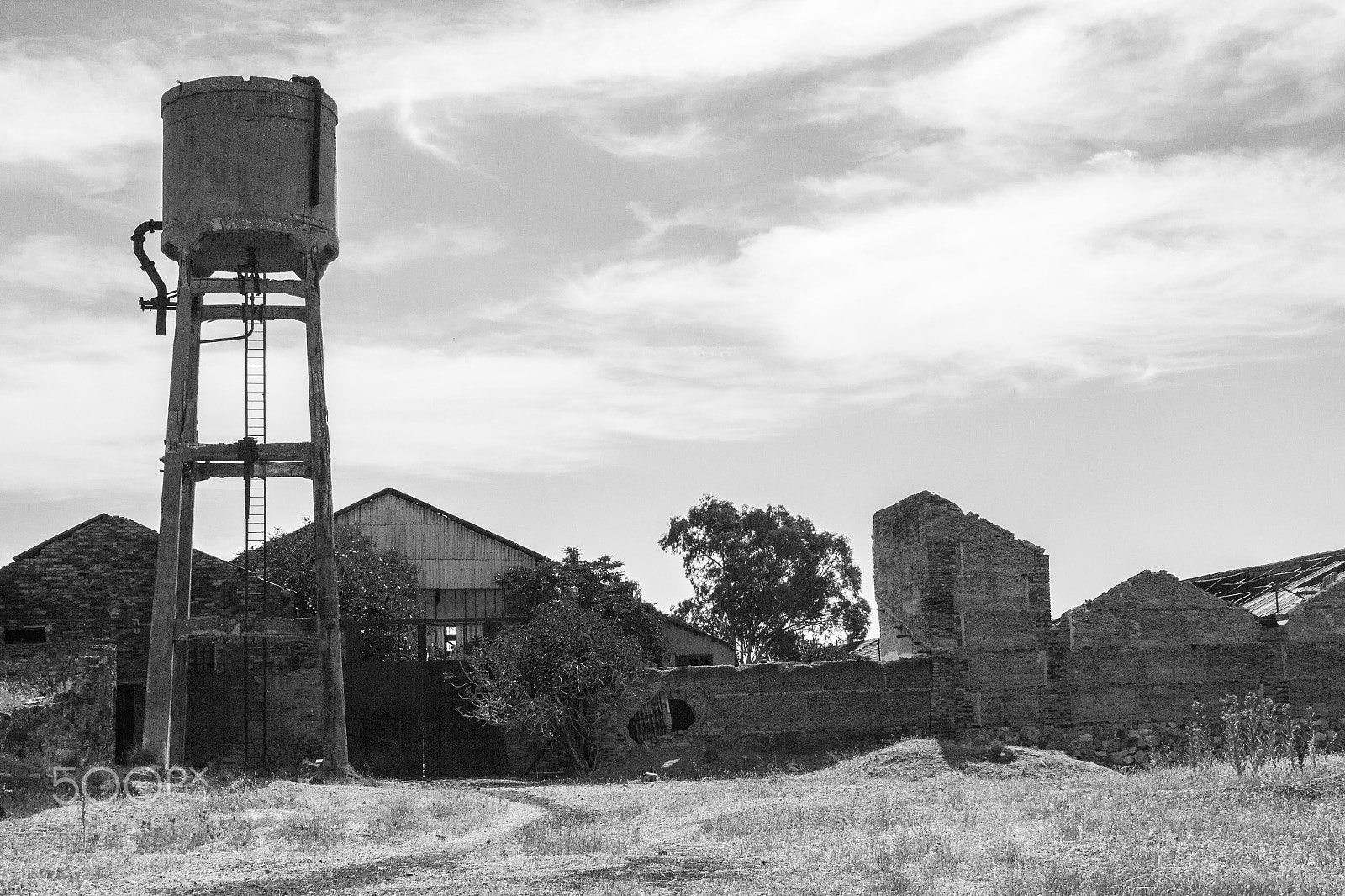 Canon EOS 60D + Canon TS-E 90mm F2.8 Tilt-Shift sample photo. Old industry 3 photography