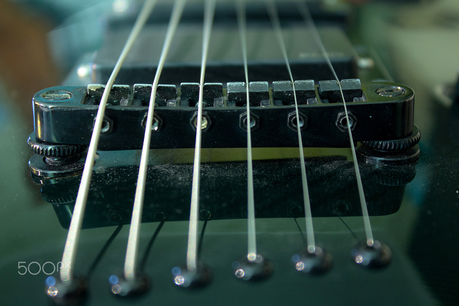 Canon EOS 650D (EOS Rebel T4i / EOS Kiss X6i) sample photo. Guitar bridge close up photography