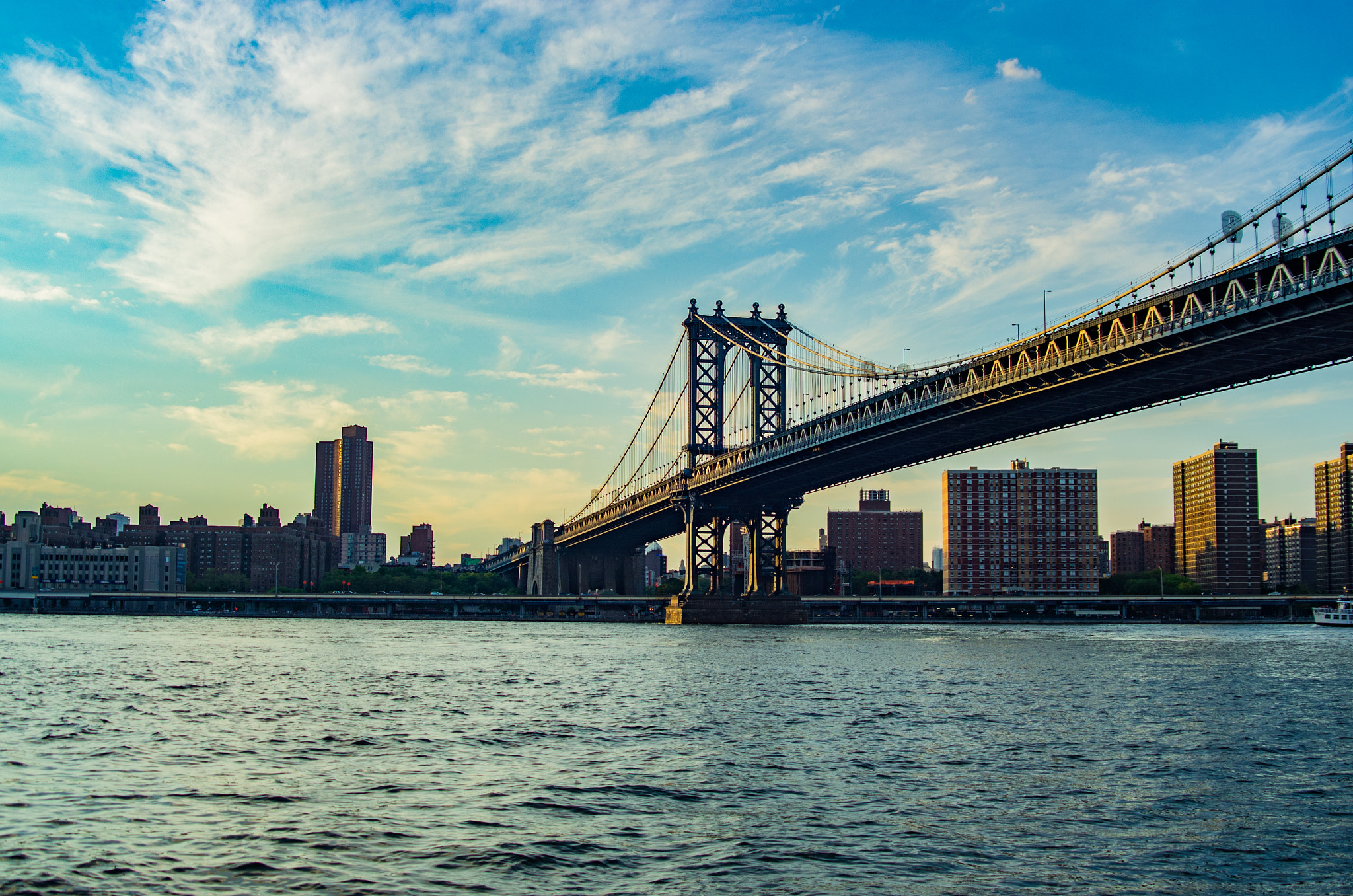 PENTAX-F 28-80mm F3.5-4.5 sample photo. Manhattan bridge photography