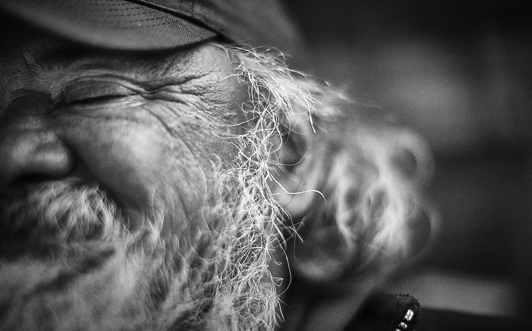 Sony a7S sample photo. Old man photography