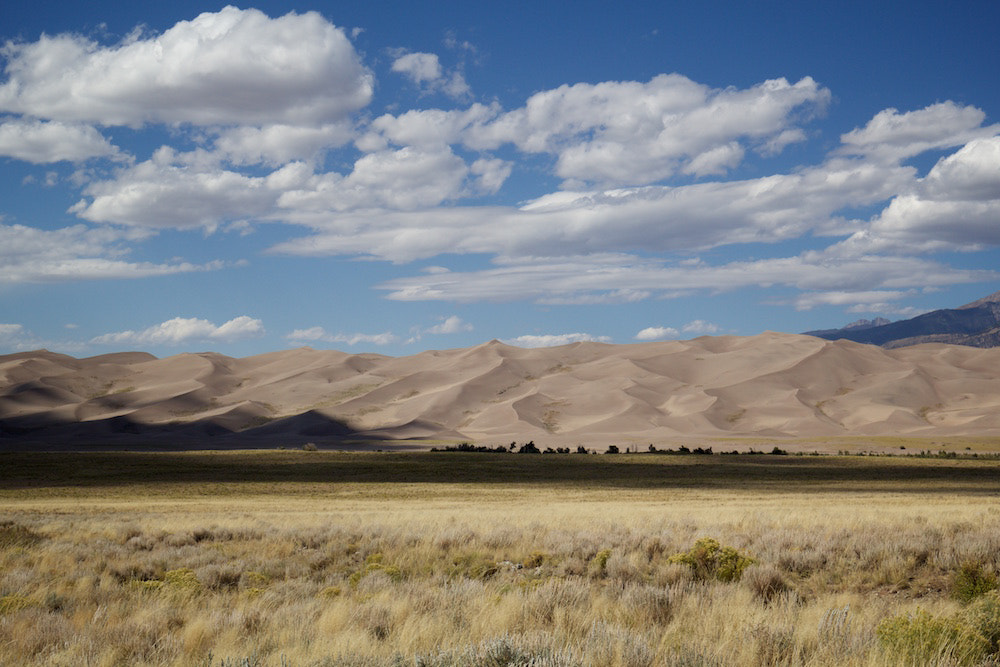 Canon EOS 60D + Canon EF 16-35mm F4L IS USM sample photo. Great sand dunes national park photography