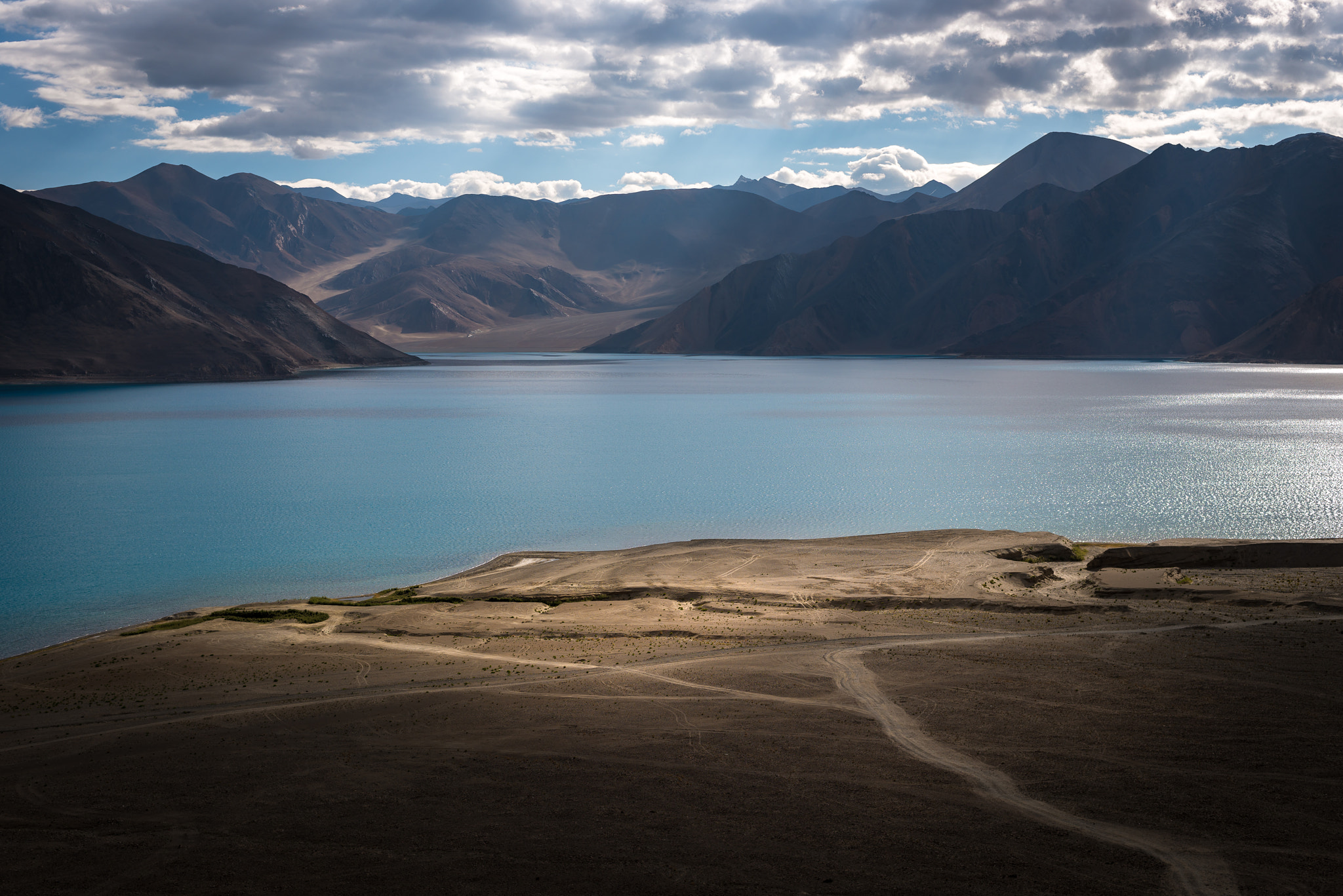 Nikon D800E + Nikon AF Nikkor 50mm F1.4D sample photo. Pangong lake photography