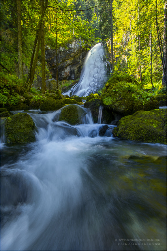Pentax smc DA 14mm F2.8 ED (IF) sample photo. Gollinger wasserfall, photography