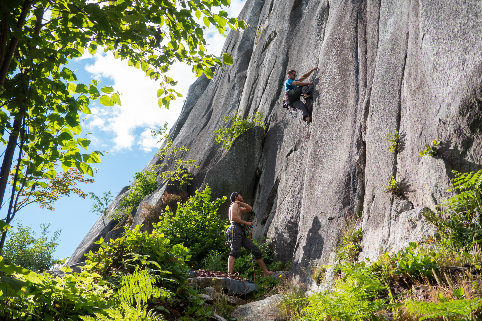 Panasonic Lumix DMC-GH4 sample photo. Partners in crime 5.11a photography
