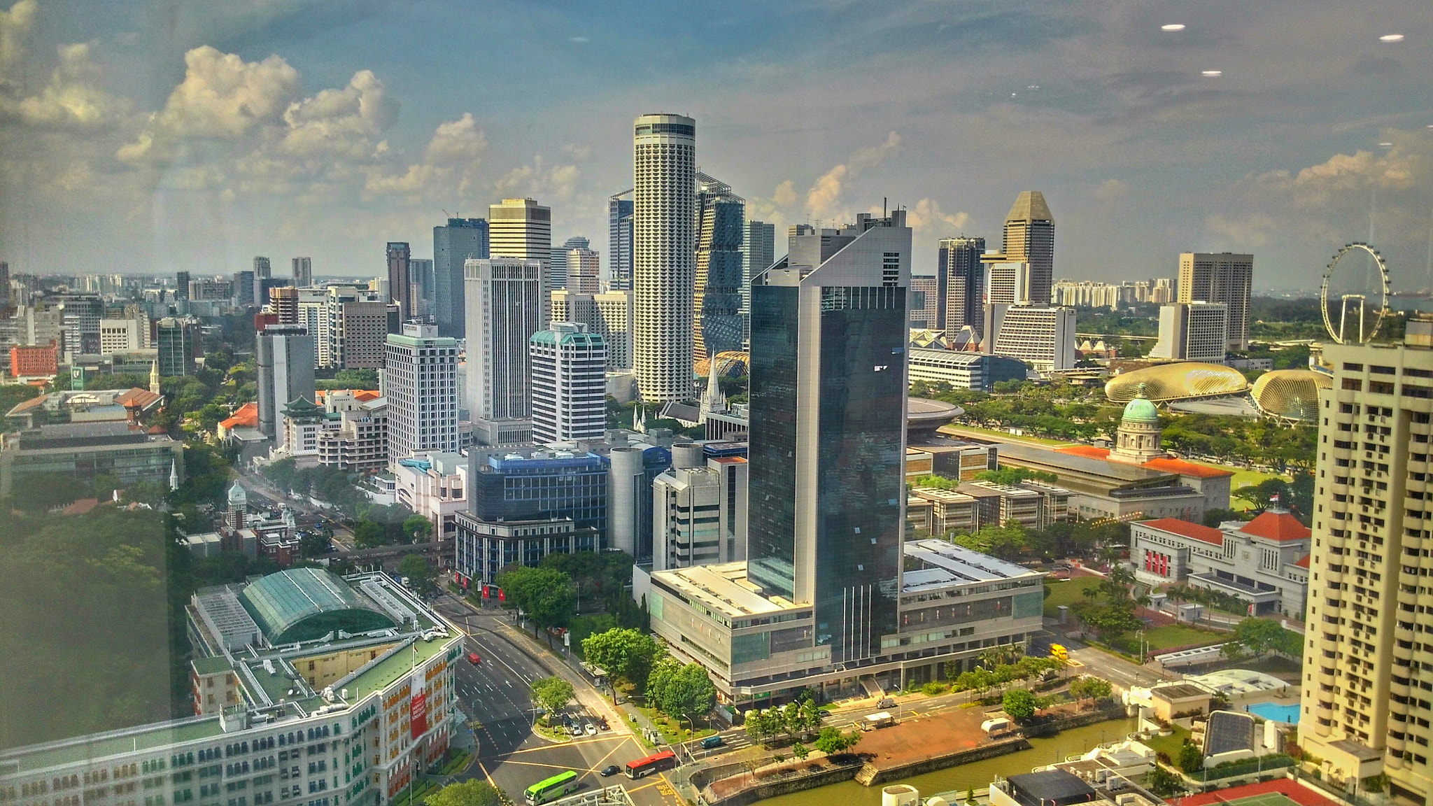 ASUS PadFone sample photo. City of singapore photography